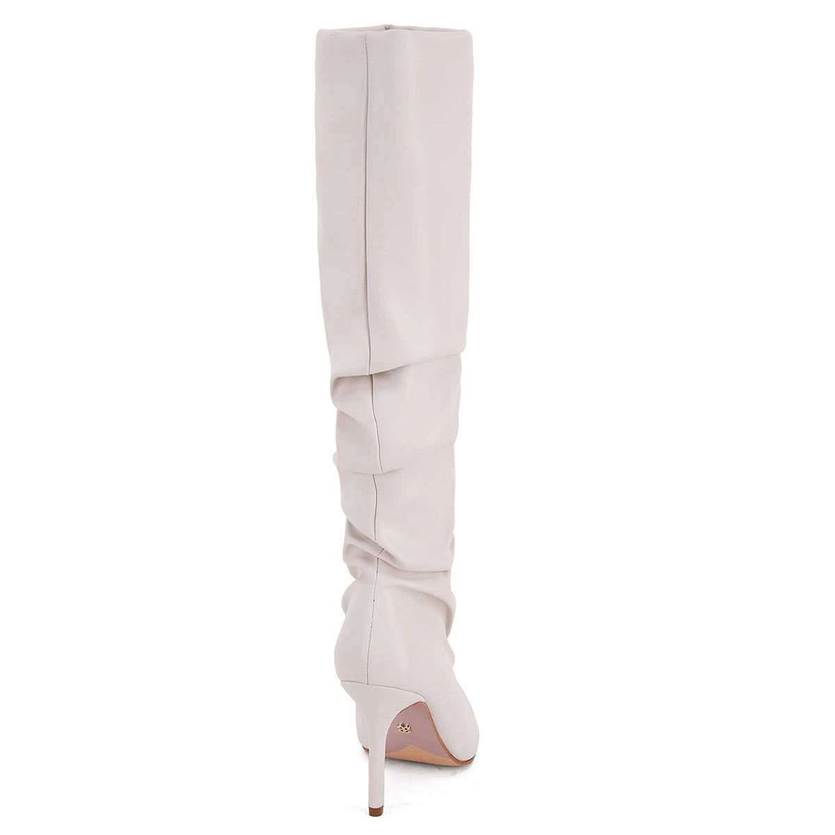 Andrea Slouchy Boots With Pointy Toe