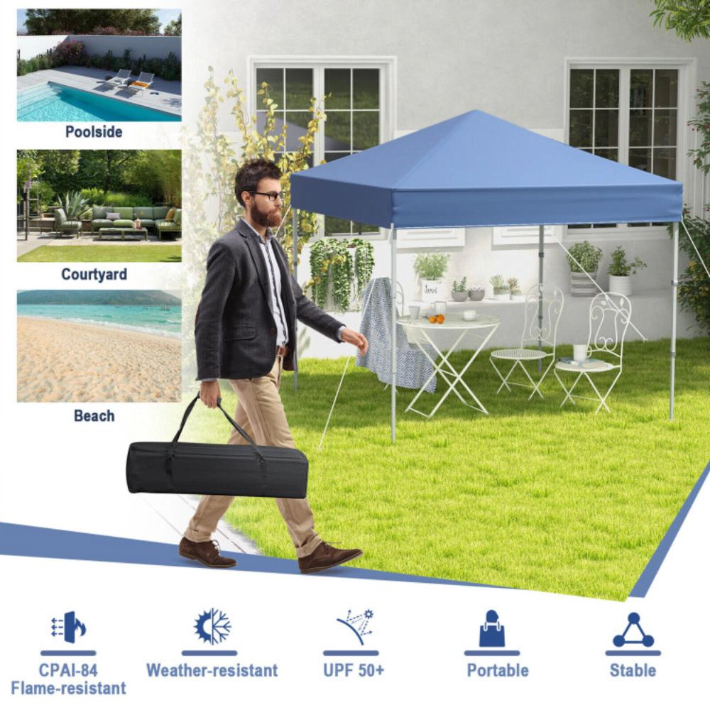 Hivvago Pop-Up Outdoor Canopy with UPF 50+ Sun Protection