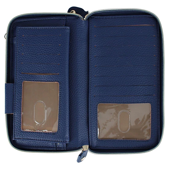 Buxton Women's Styling Premium Faux Leather Ultimate Organizer