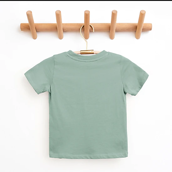The Juniper Shop - Sun and Waves Sketch - Youth Short Sleeve Graphic T-Shirt