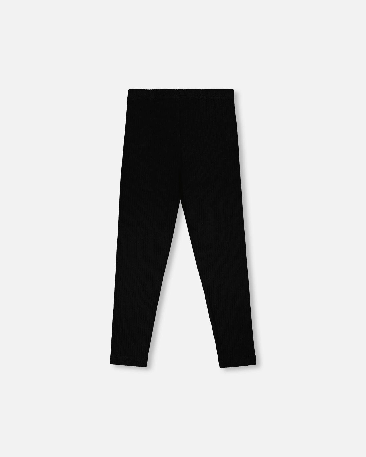 Deux par Girls Full-Length Rib Leggings