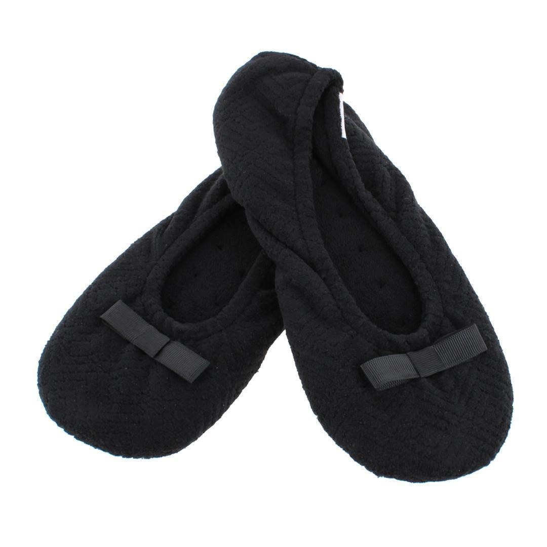 Isotoner Women's Sculpted Microterry Ballerina Slippers