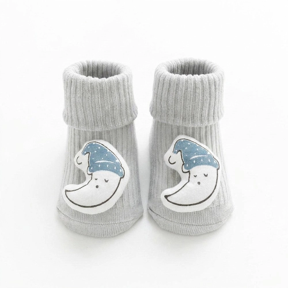 MyKids-USA Baby 3D Cartoon Patch Non-Slip Socks