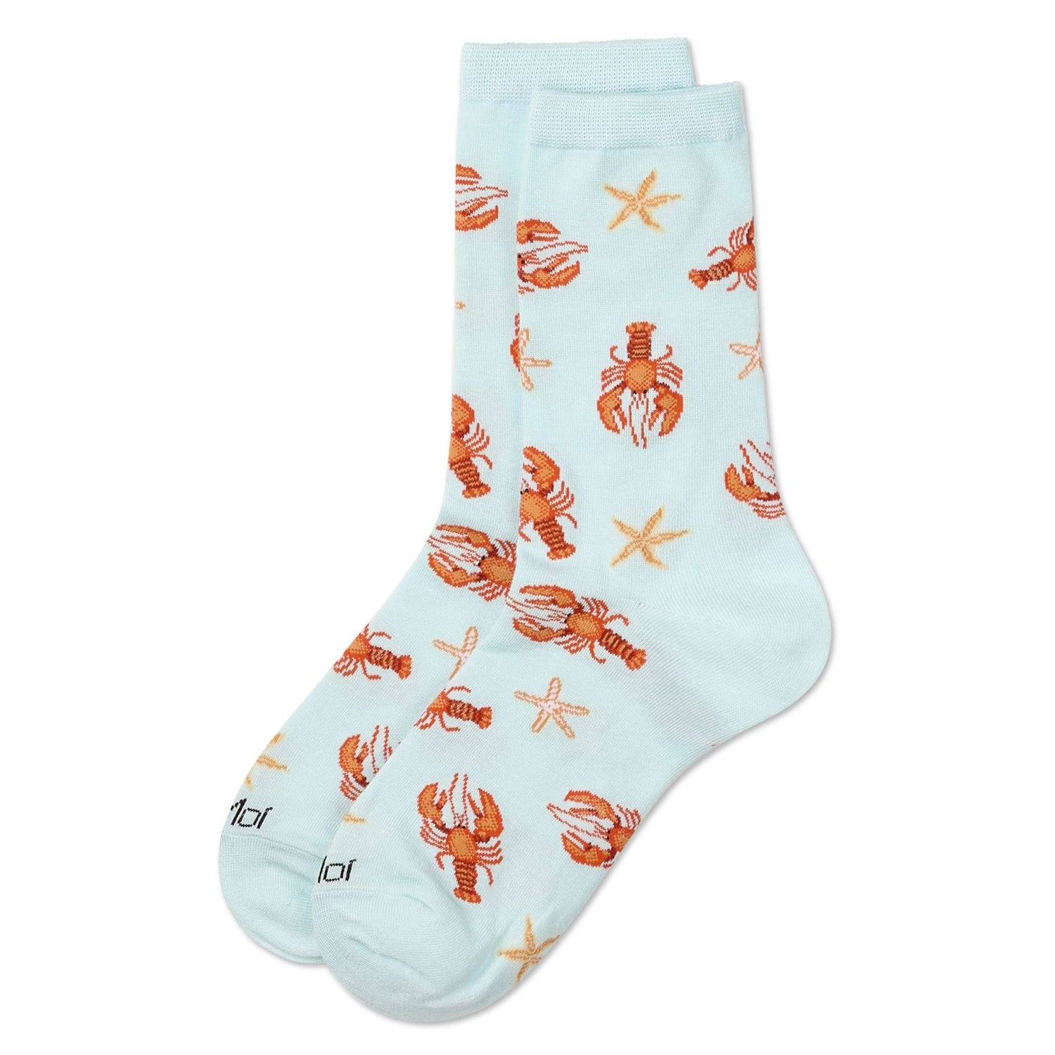 MeMoi Women's Lobsters Rayon From Bamboo Crew Socks