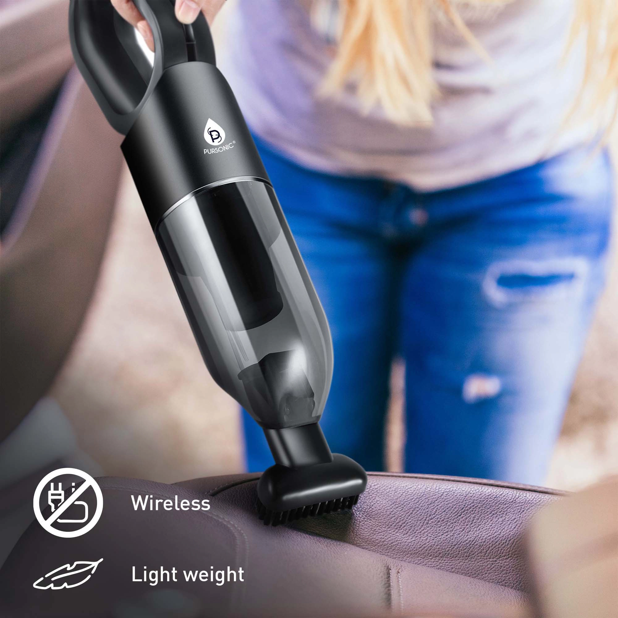 Pursonic Unisex Complete Home Cleaning & DIY Tool Bundle – Cordless Power Scrubber, Handheld Vacuum Cleaner & 11-in-1 Multifunction Tool Set