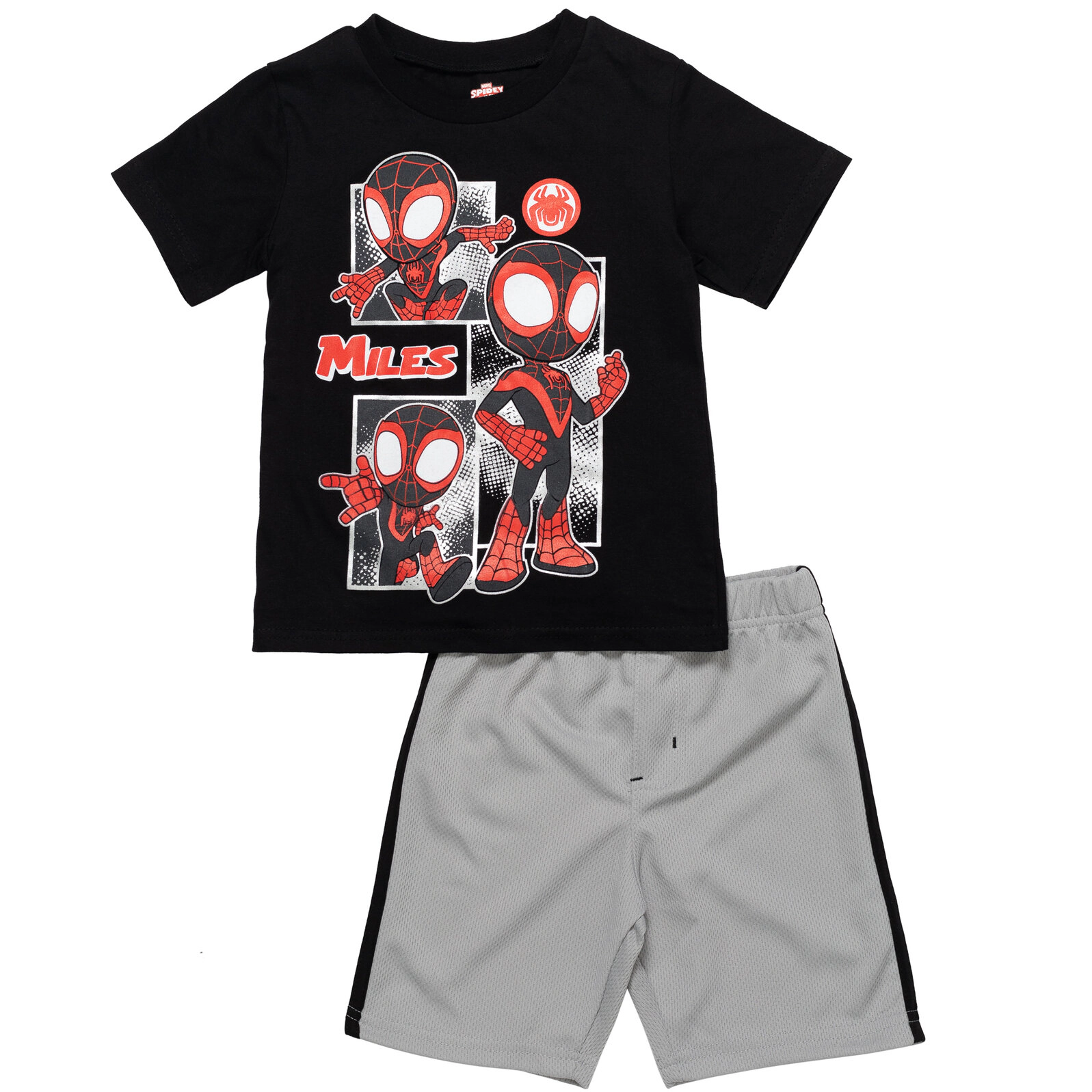 Marvel Boys' Athletic 2-Piece T-Shirt and Shorts Set