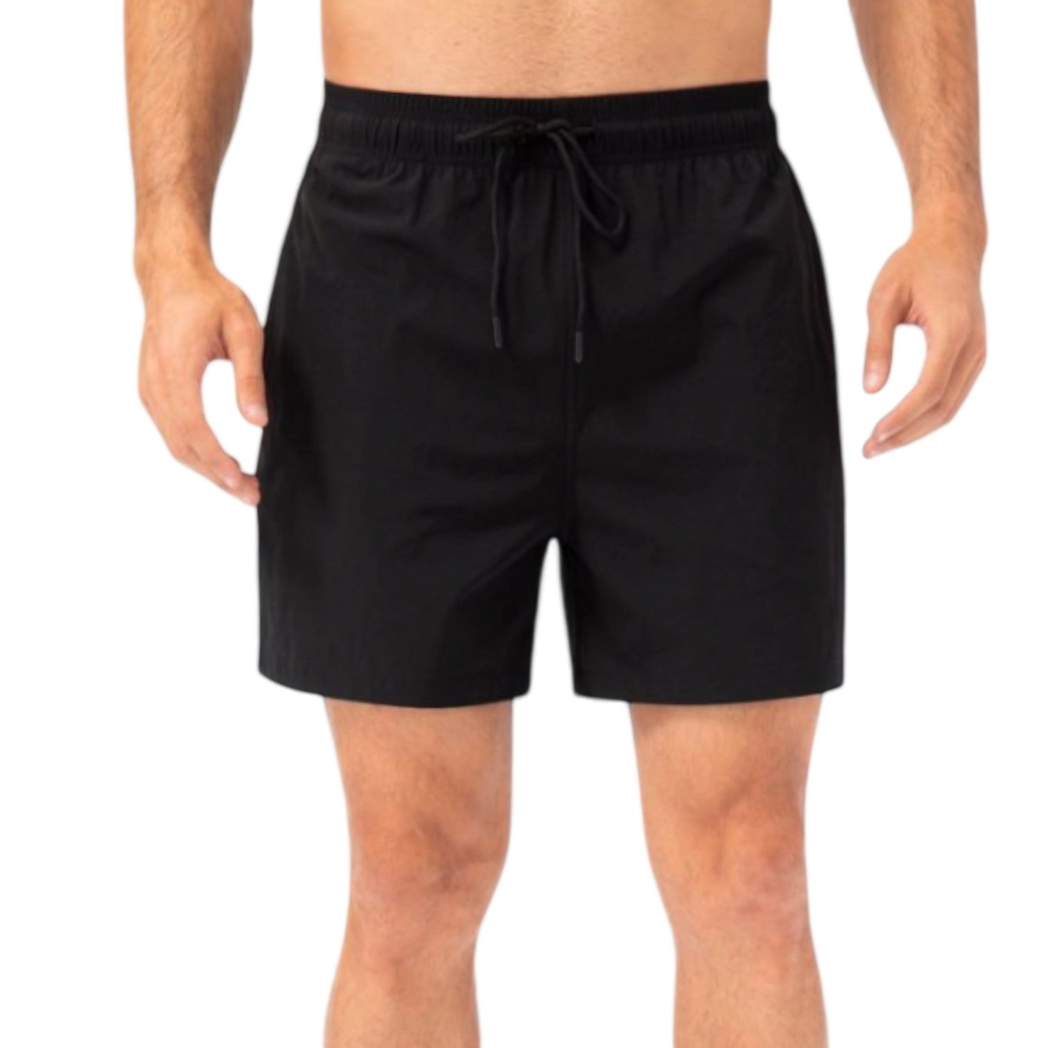 Anna-Kaci Men's Quick-Dry Athletic Shorts with Adjustable Drawstring Waist and Side Pockets