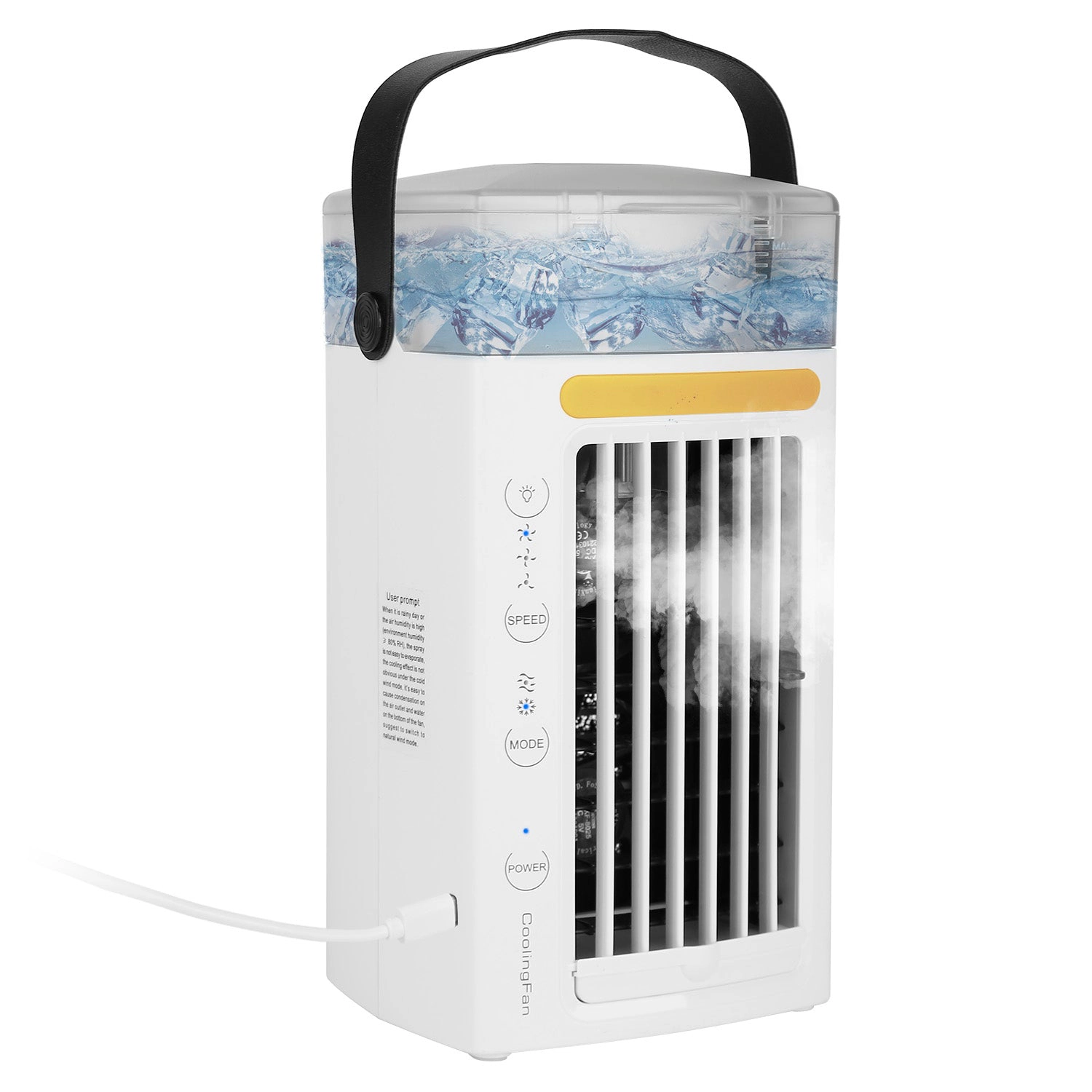 GBruno 4-in-1 Evaporative Air Cooler Desktop Fan