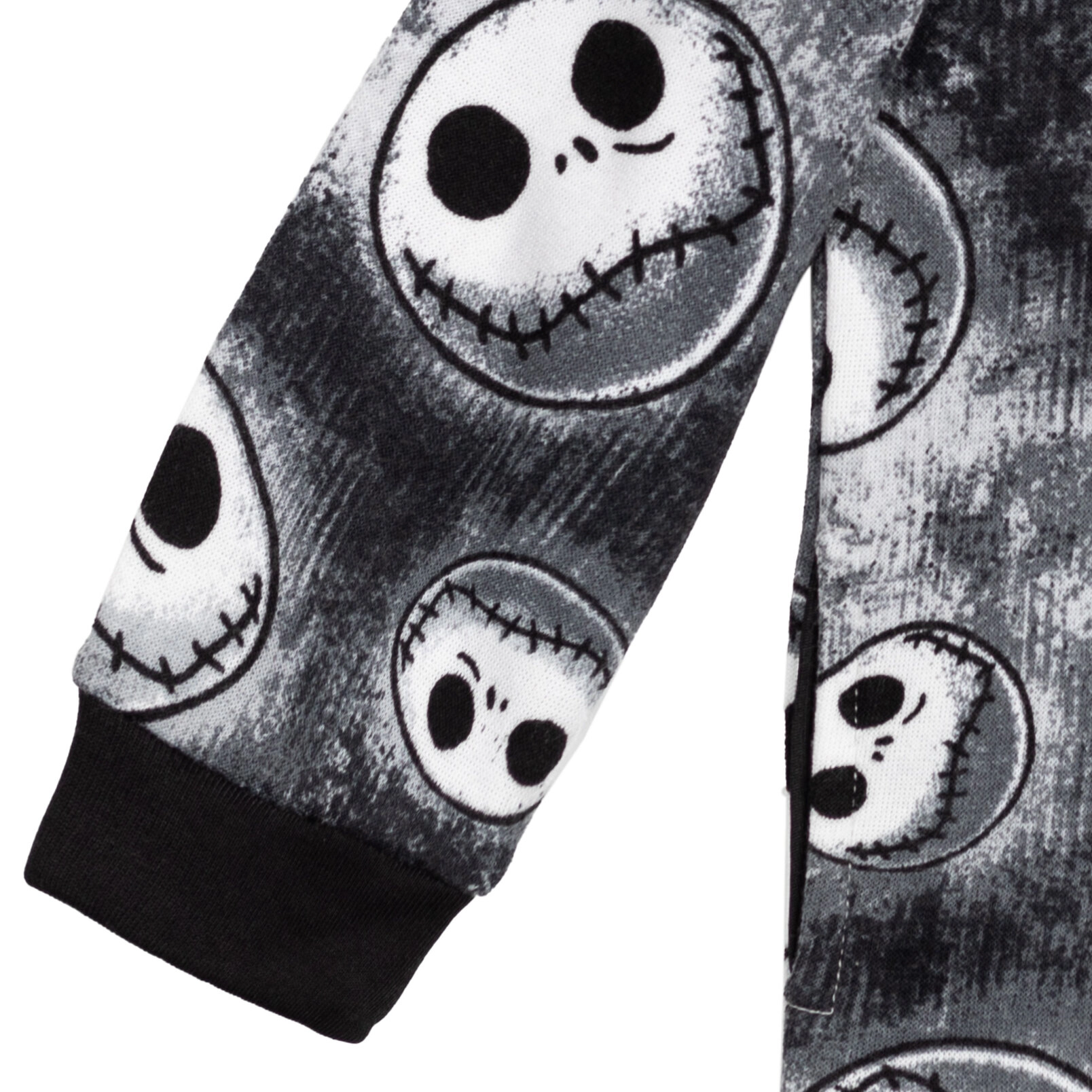 Disney Nightmare Before Christmas Jack Skellington Boys' Fleece Zip-Up Hoodie