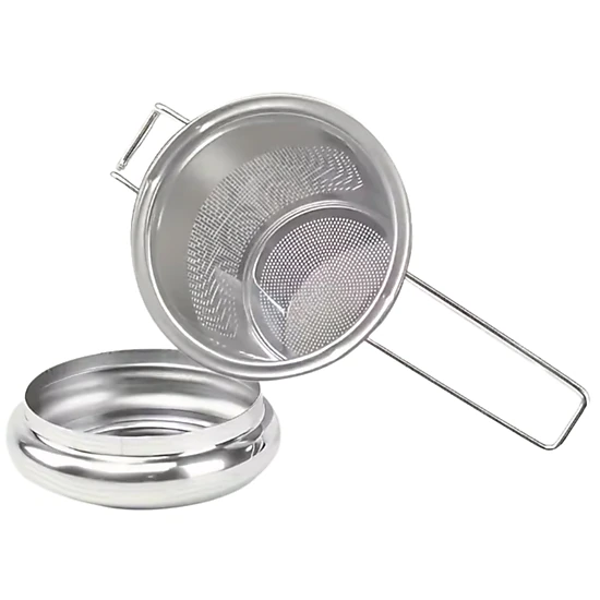 Kitcheniva Stainless Steel Tea Filter Strainer With Extended Handle