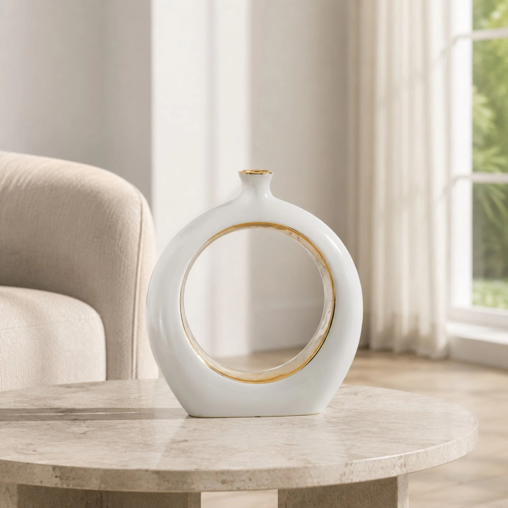 Toemoa Ceramic Decorative Vase
