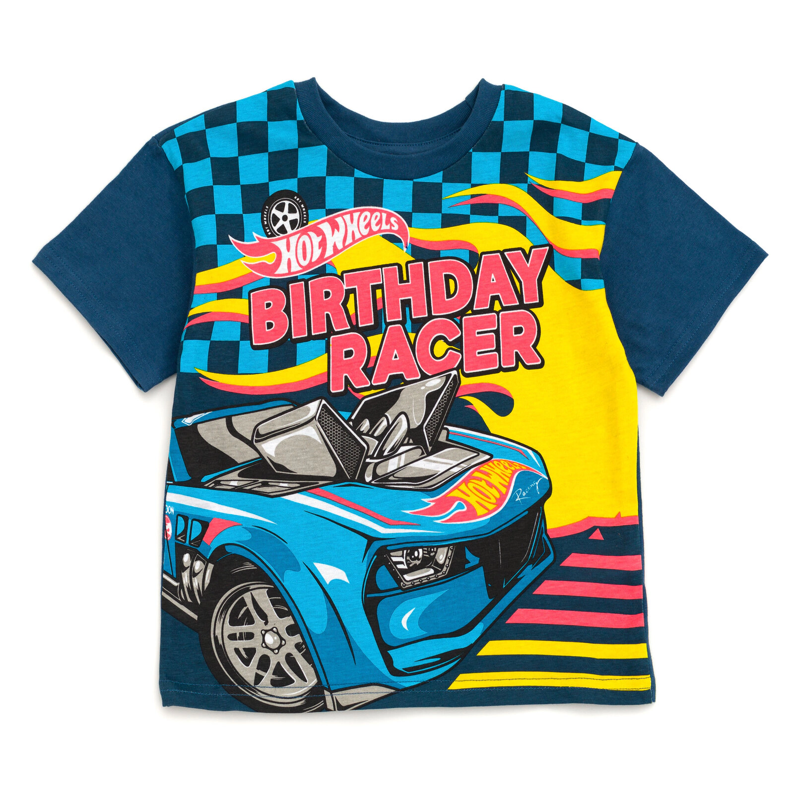Hot Wheels Boys' Racing Birthday T-Shirt