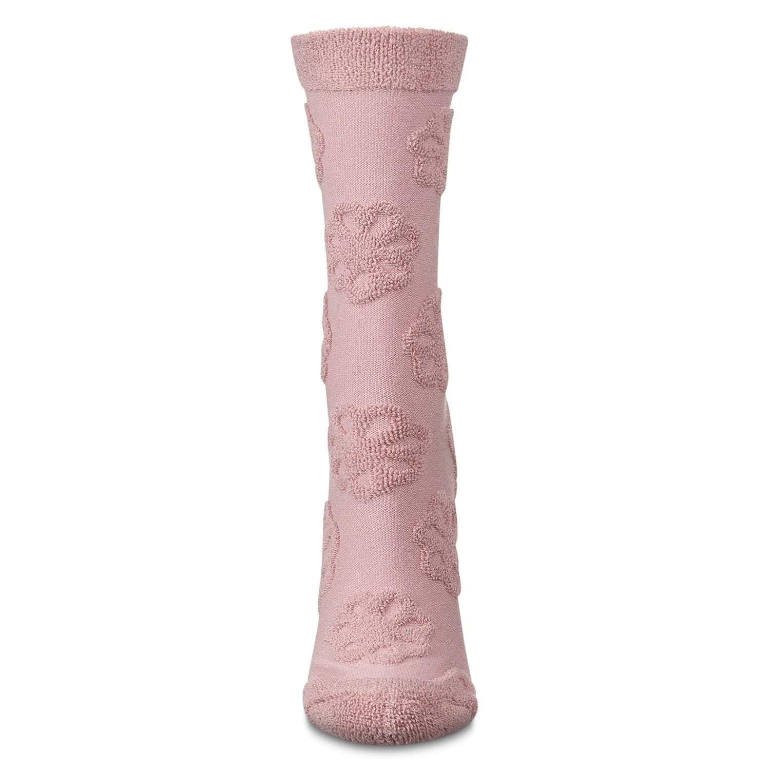 MeMoi Women's Flower Burst Dimensional Crew Socks