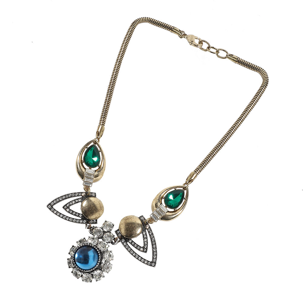 SOHI Women's Charlotte Statement Necklace