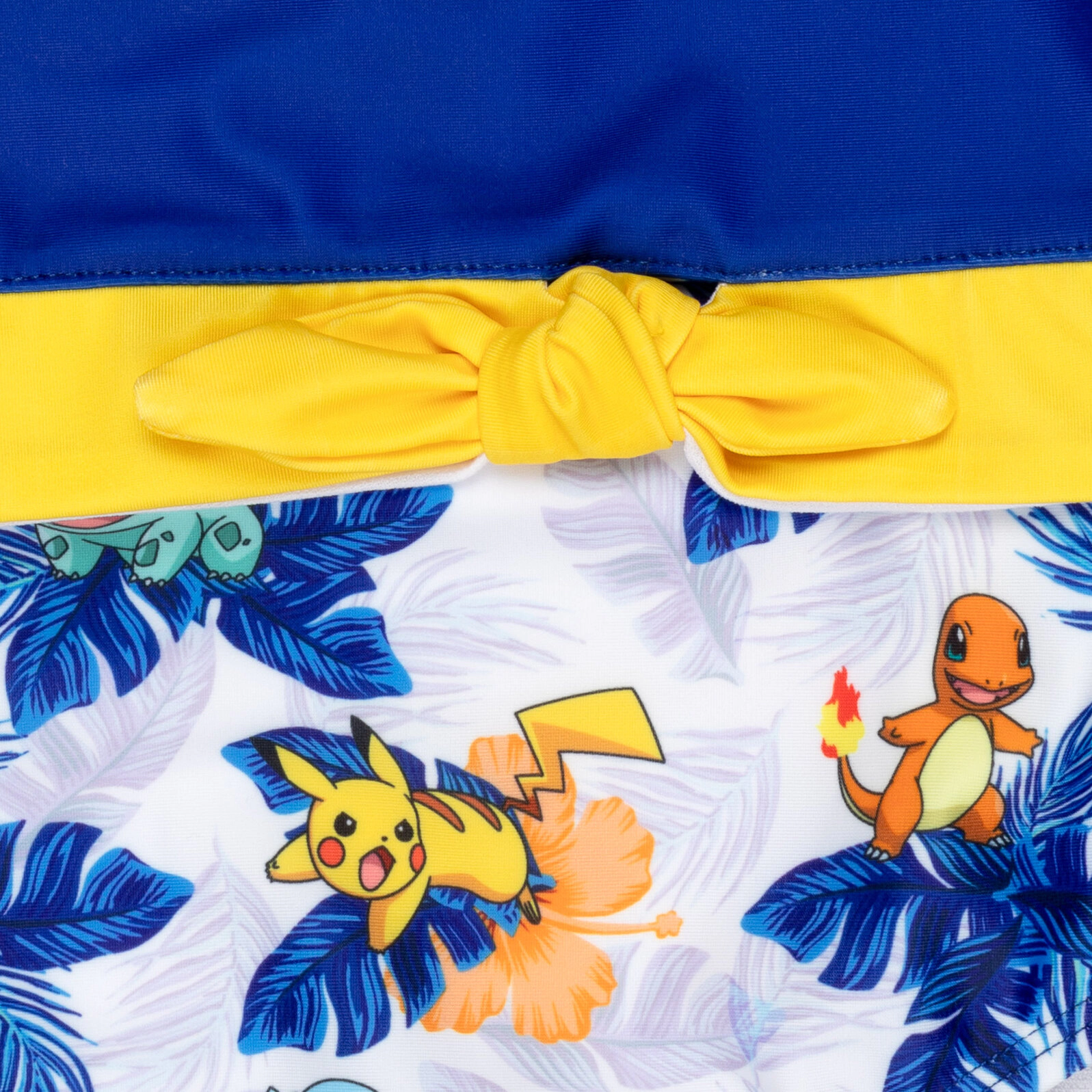 Pokemon Girls' Sleeveless UPF 50+ One Piece Bathing Suit