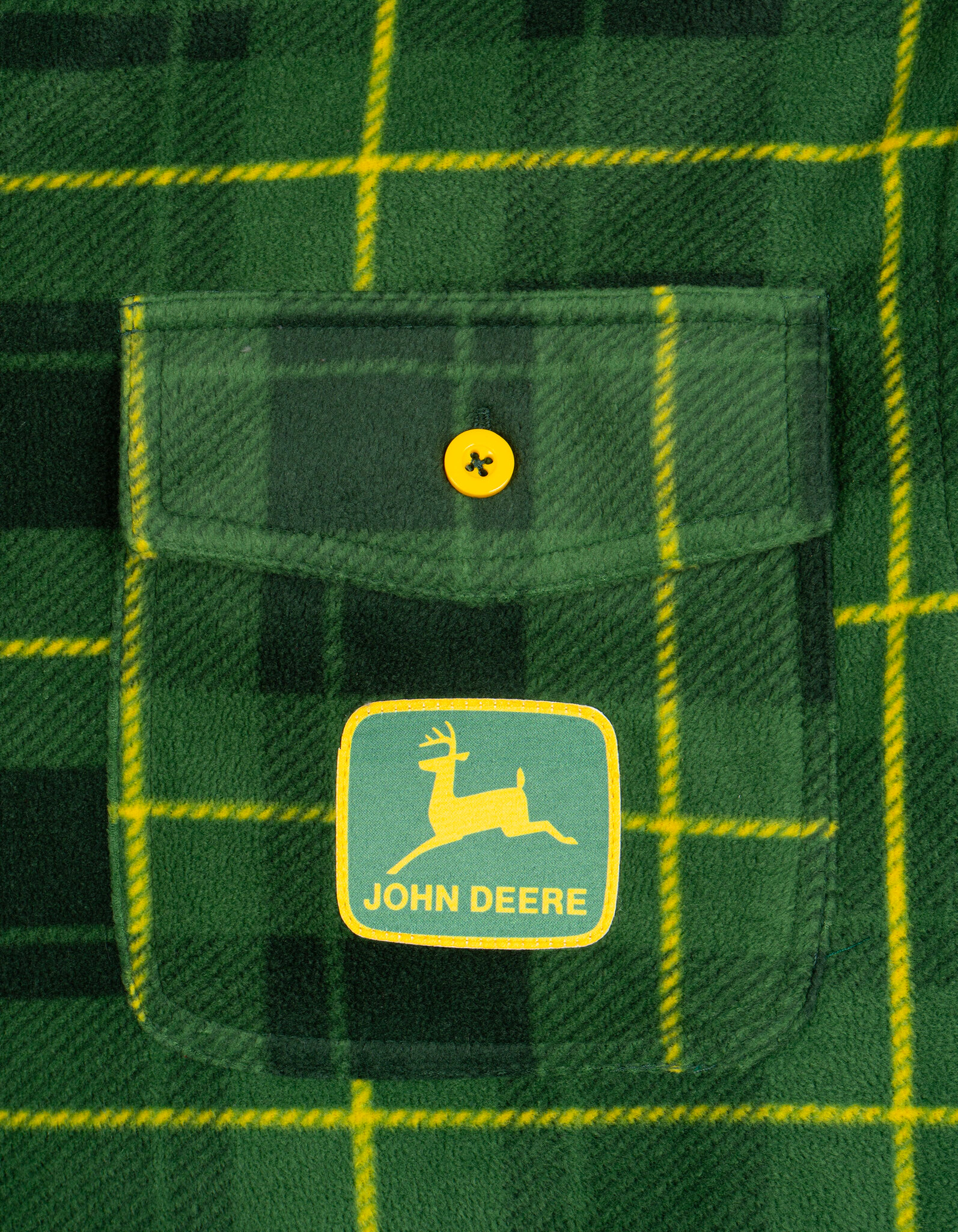 John Deere Matching Family Fleece Lined Shacket