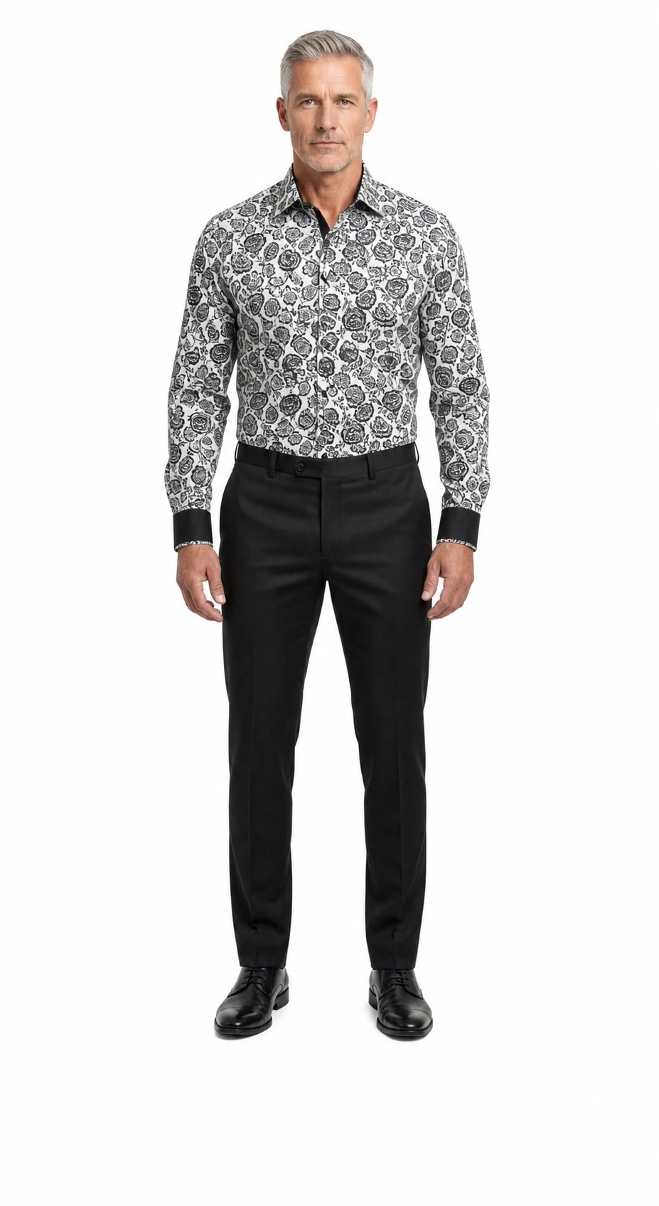 Elie Balleh Men's Slim Fit Dress Pants Slacks