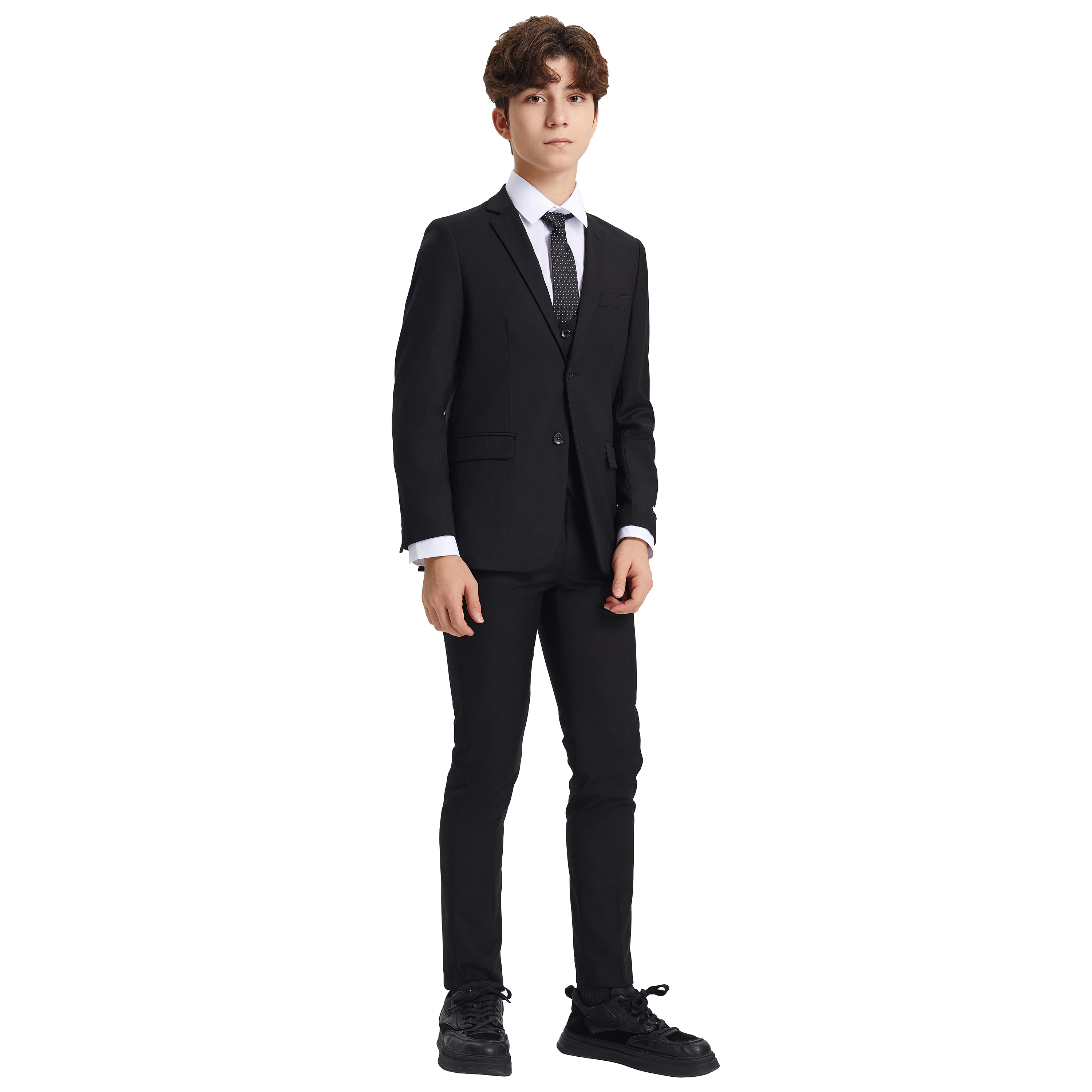 Stacy Adams Little & Big Boys Slim Fit 5-Pc. Suit Set