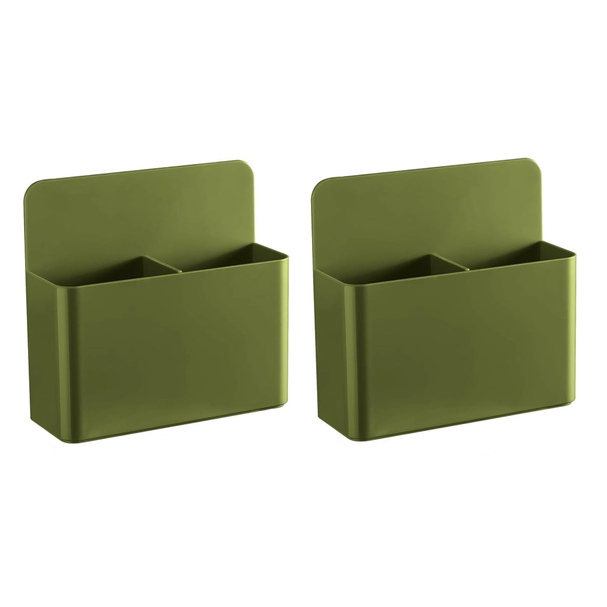Stock Preferred Pack of 2 Plastic Magnetic Pen and Dry Erase Marker Holders