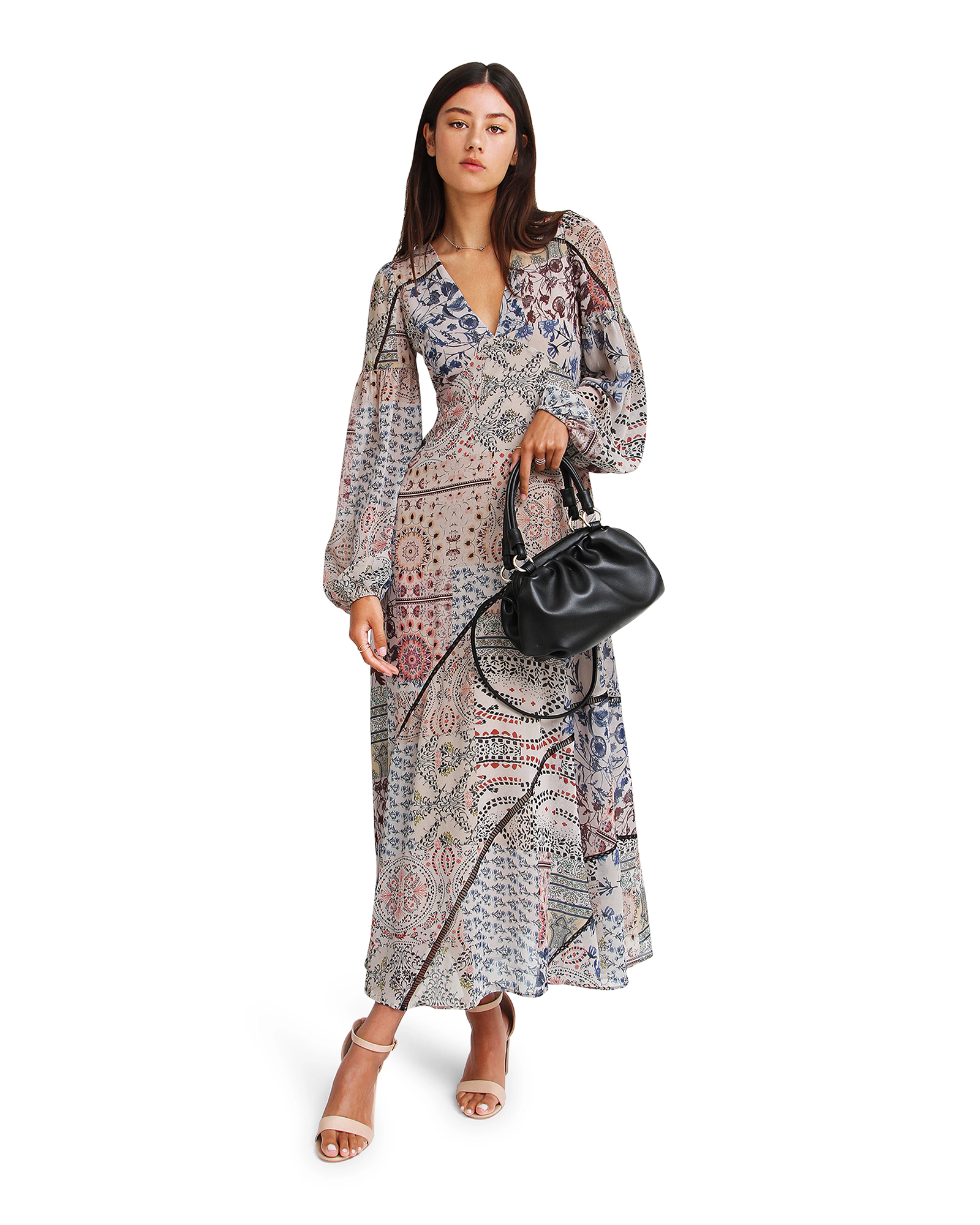 Belle & Bloom Womens Your Dreams Maxi Dress