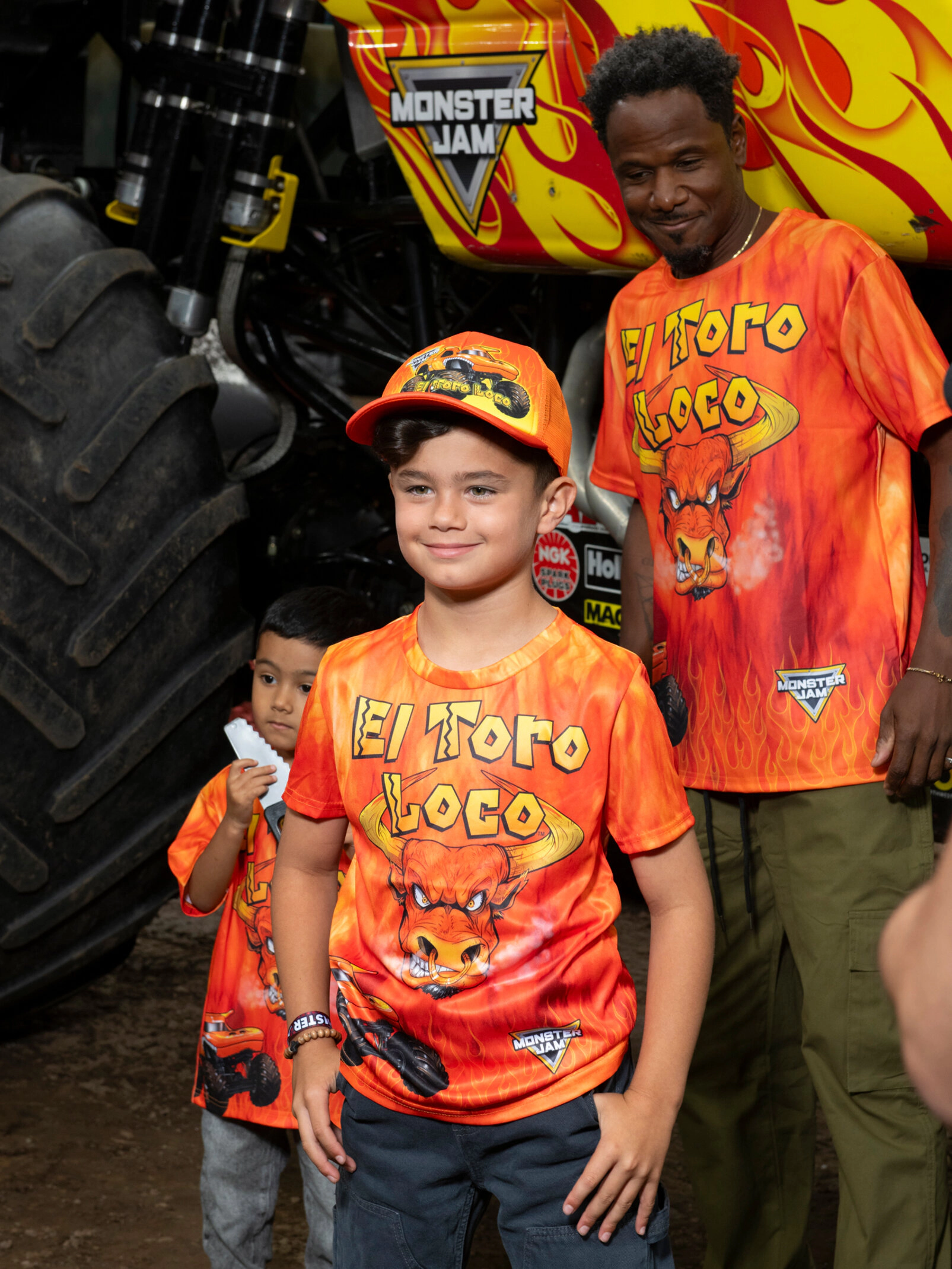 Monster Jam Matching Family Strapback Baseball Cap
