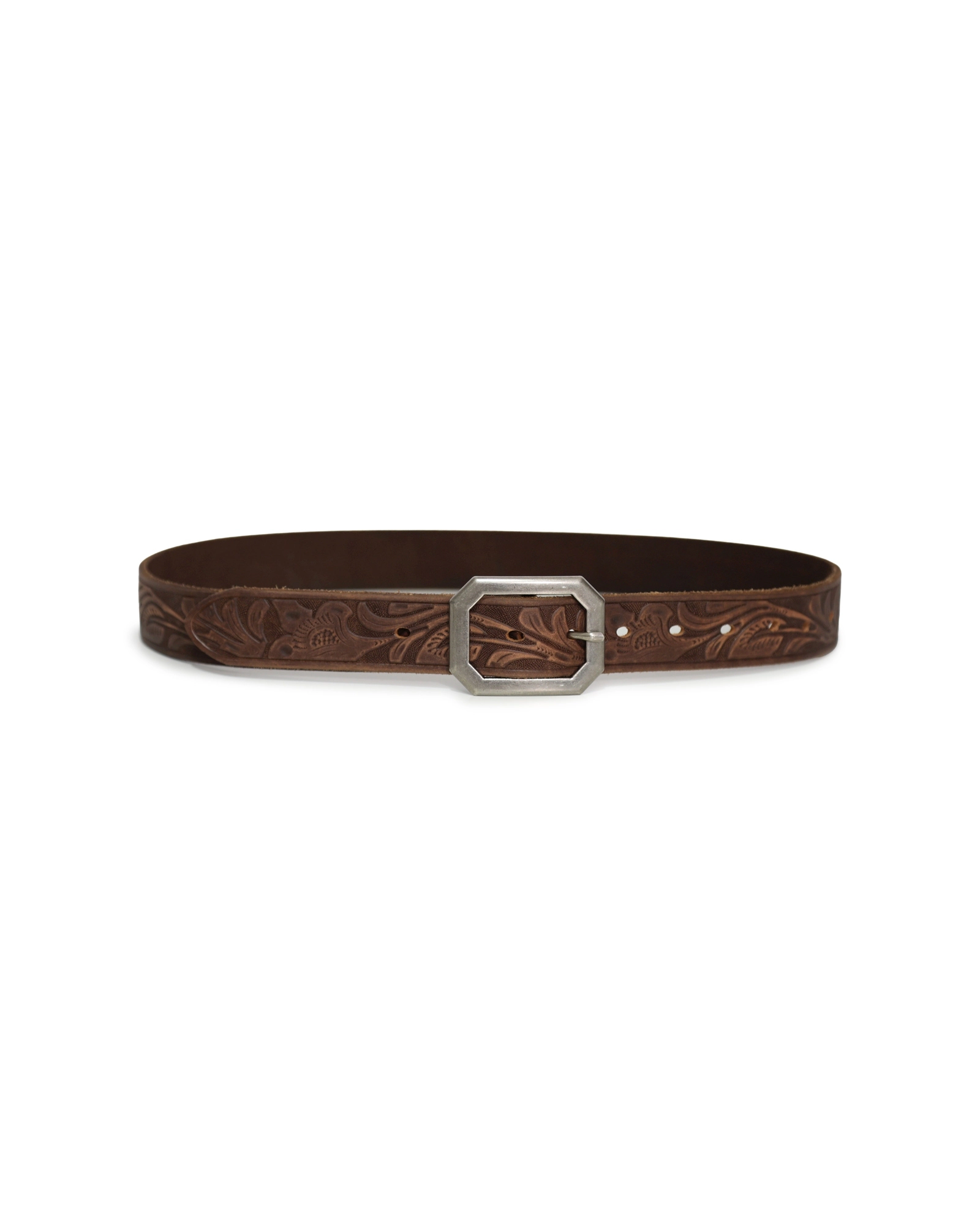 Belle & Bloom Stand By Me Embossed Leather Belt