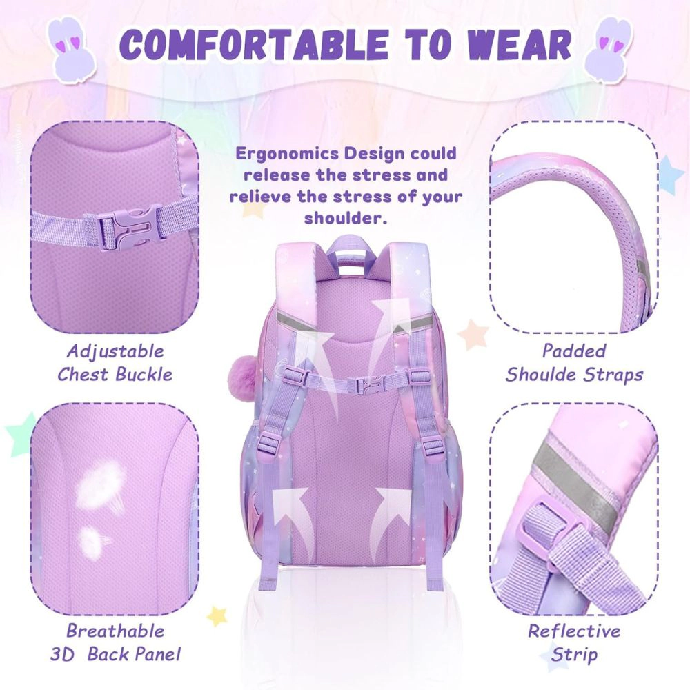 Vantrek Kids Purple Kid's School Bag