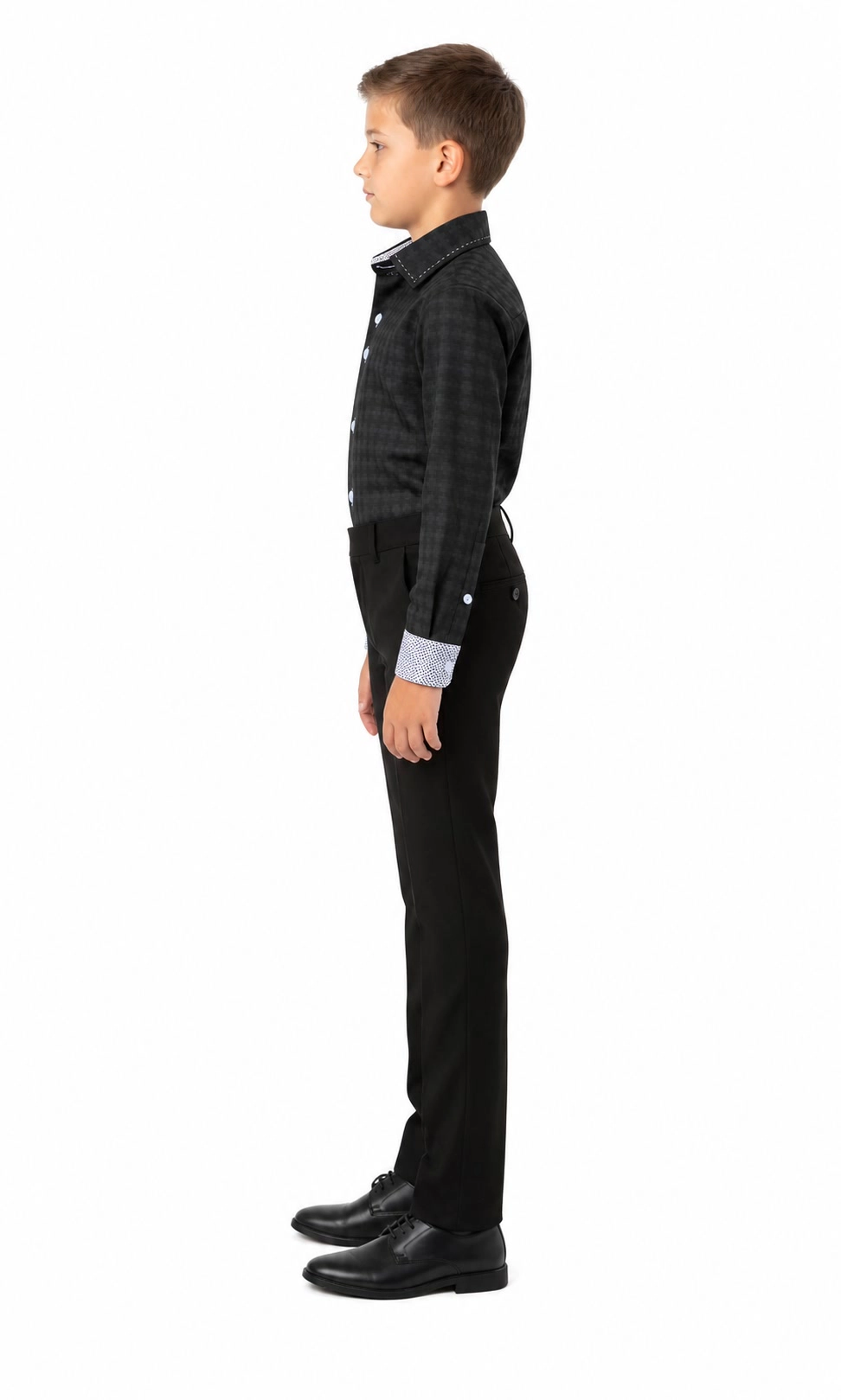 Elie Balleh Boys Slim Fit Button-Down Shirt