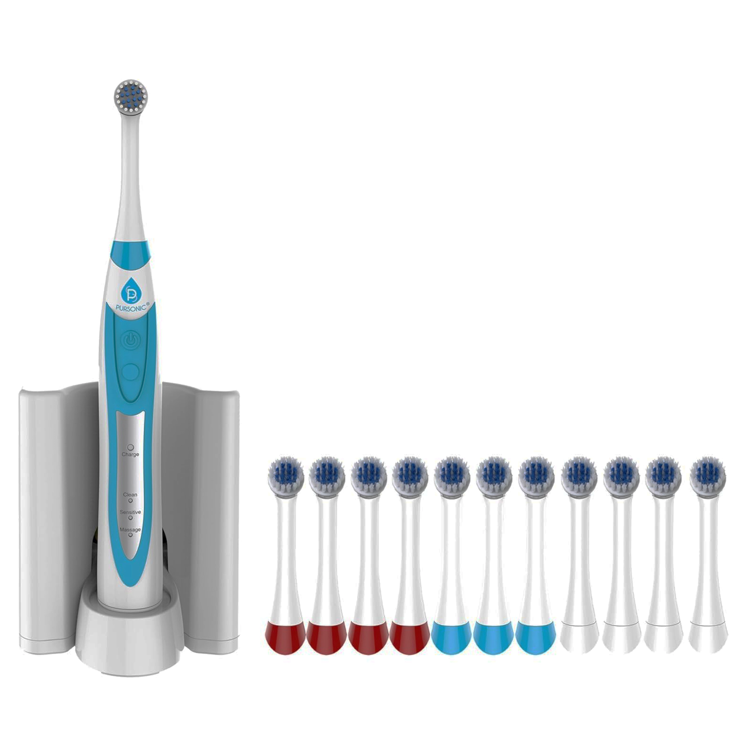 Pursonic Unisex Rechargeable Rotary Oscillation Toothbrush Pro Series