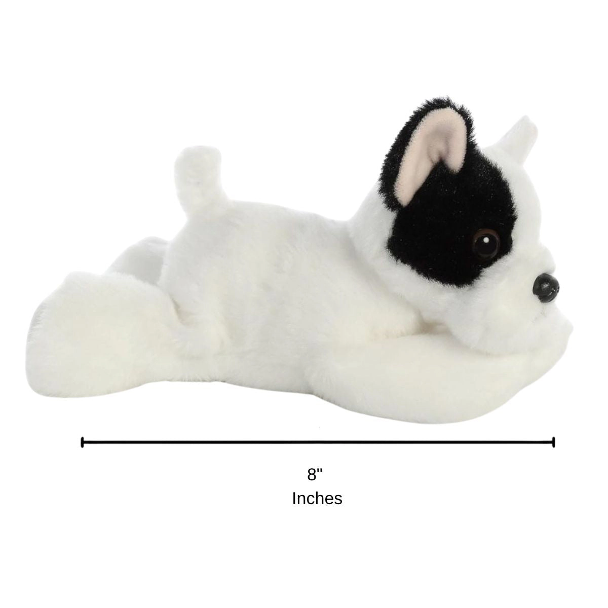 Aurora Mini Flopsie French Bulldog Pup 8-Inch Stuffed Animal Plush
