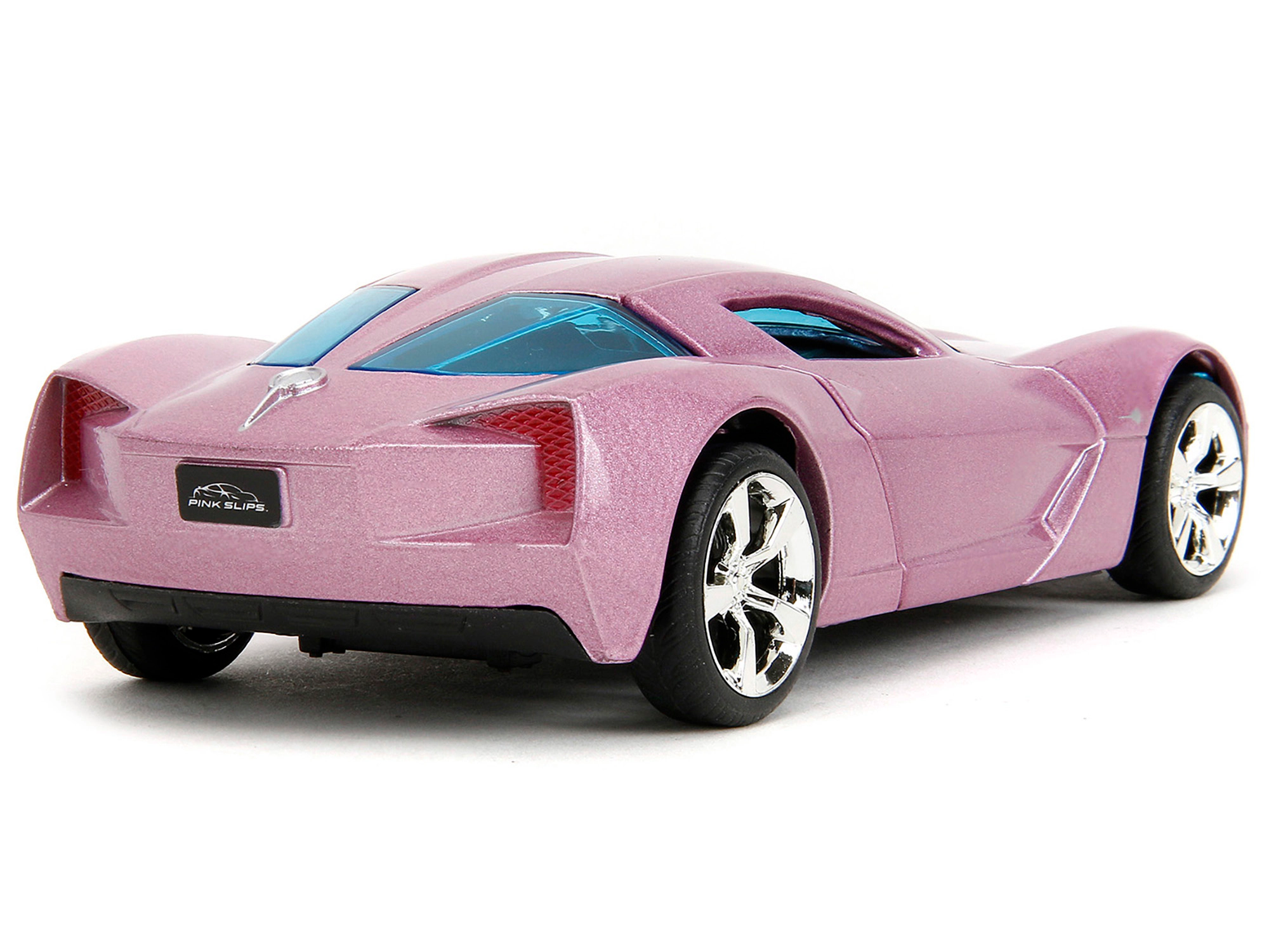 Jada 2009 Chevrolet Corvette Stingray Concept Pink Metallic with Blue Tinted Windows "Pink Slips" Series 1/32