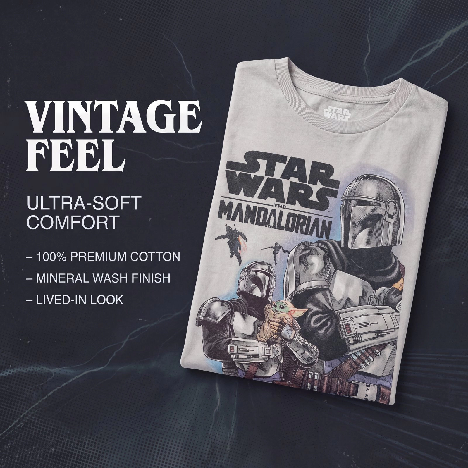Star Wars The Mandalorian Matching Family Short Sleeve T-Shirt
