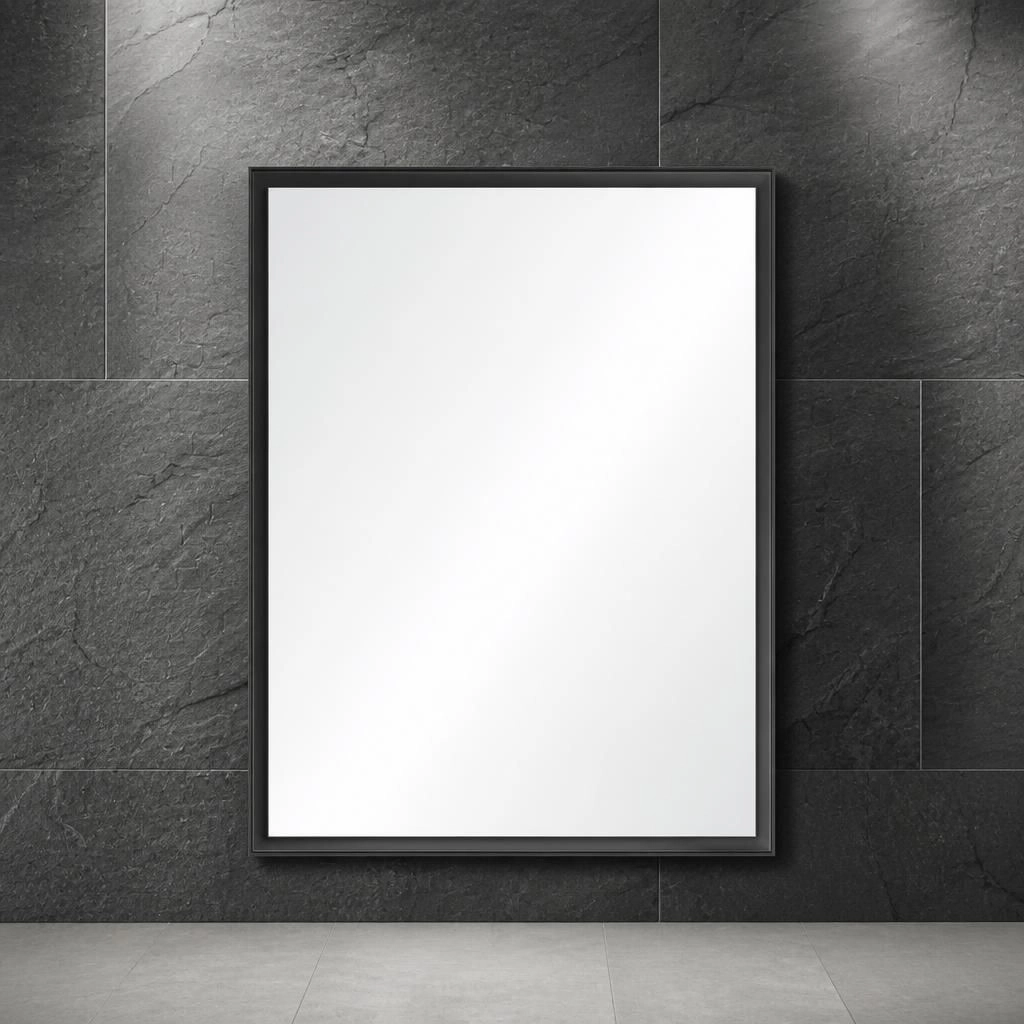 ELEMENT ACE Large Rectangular Wall Mounted Bathroom Mirror