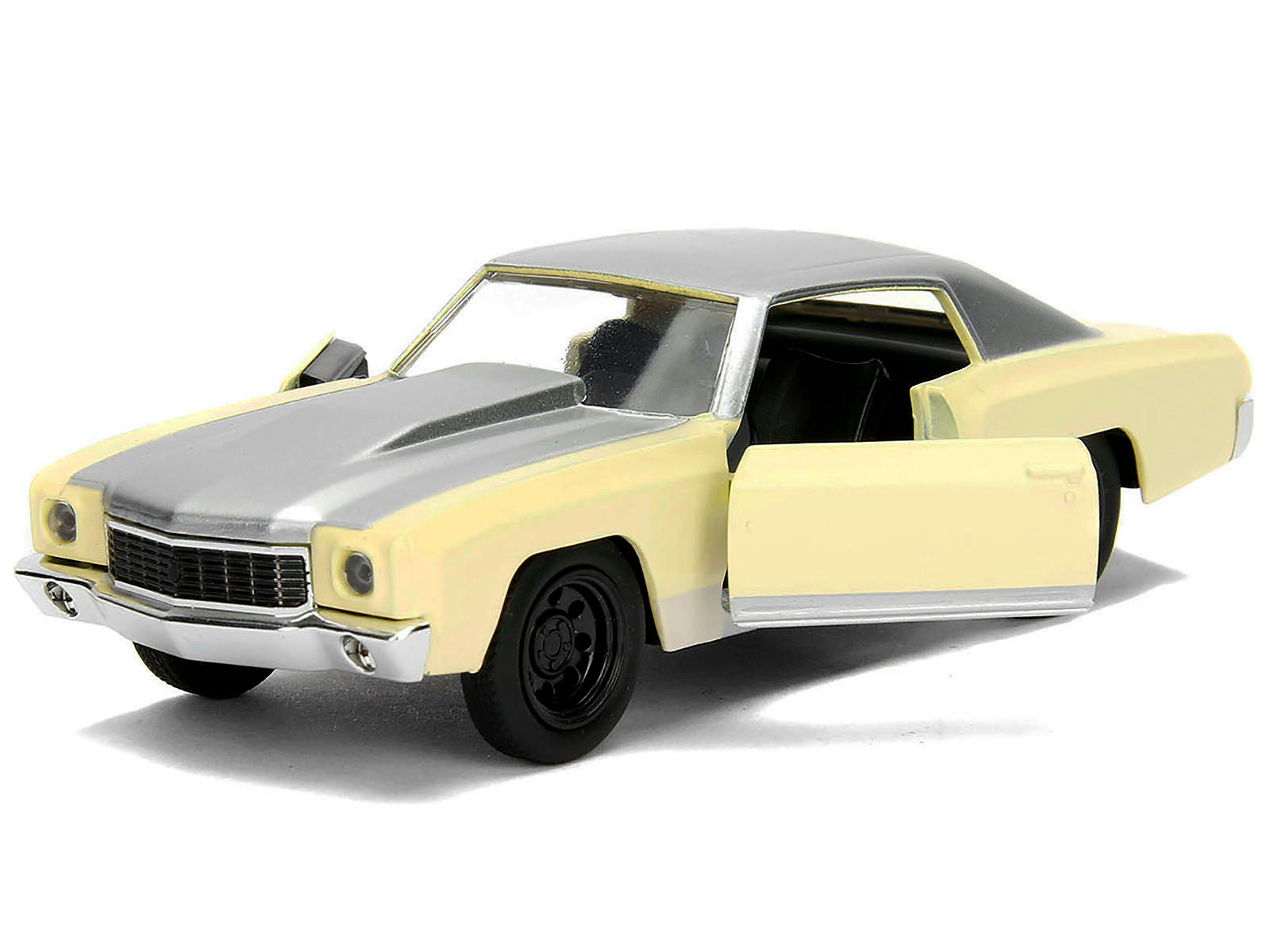 Jada Chevrolet Monte Carlo Cream With Silver Hood And Top "The Fast And The Furious: Tokyo Drift" (2006) Movie