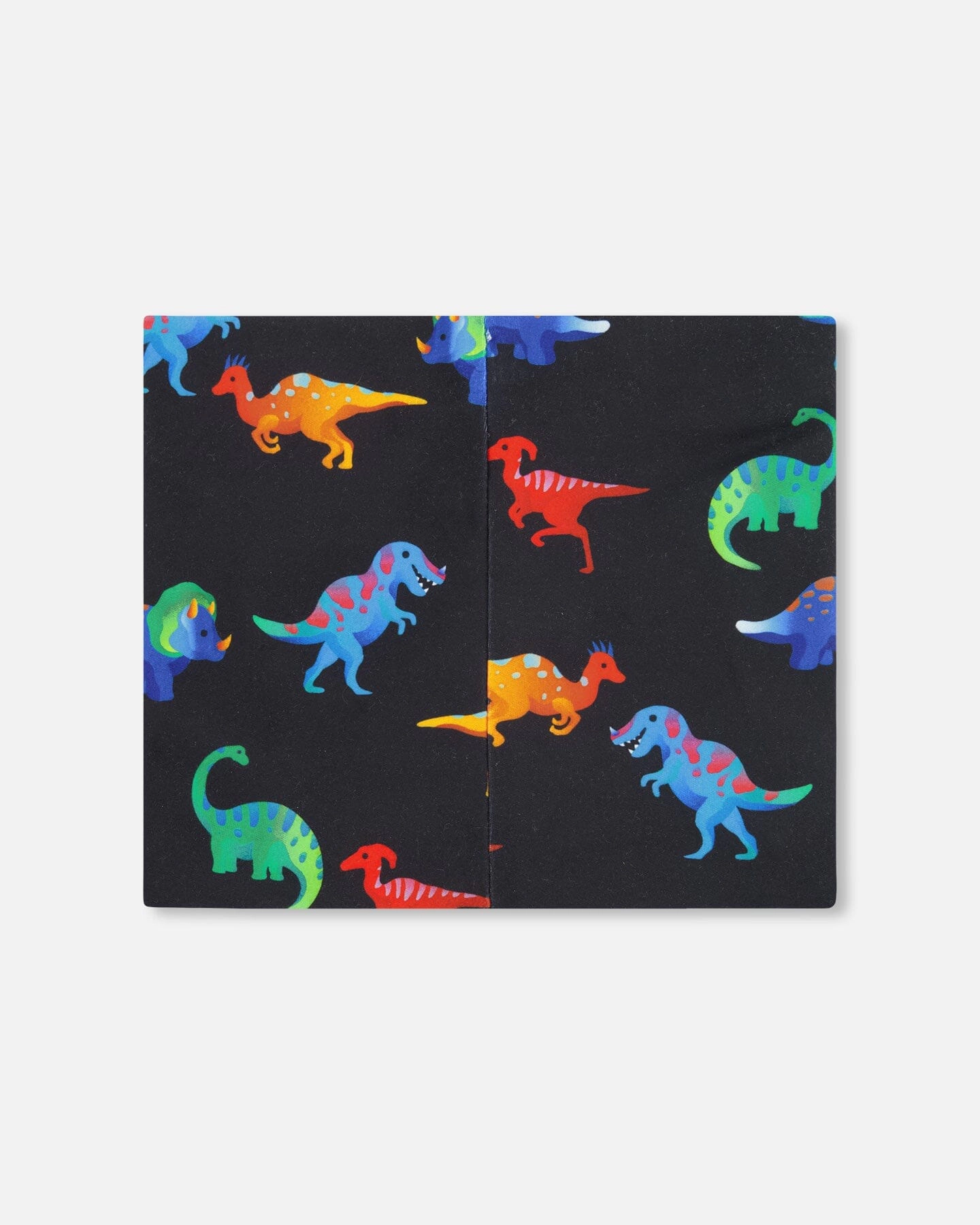 Deux par Deux Boys Stretch Jersey Neck Tube Dinosaur Print - 6-24 Months