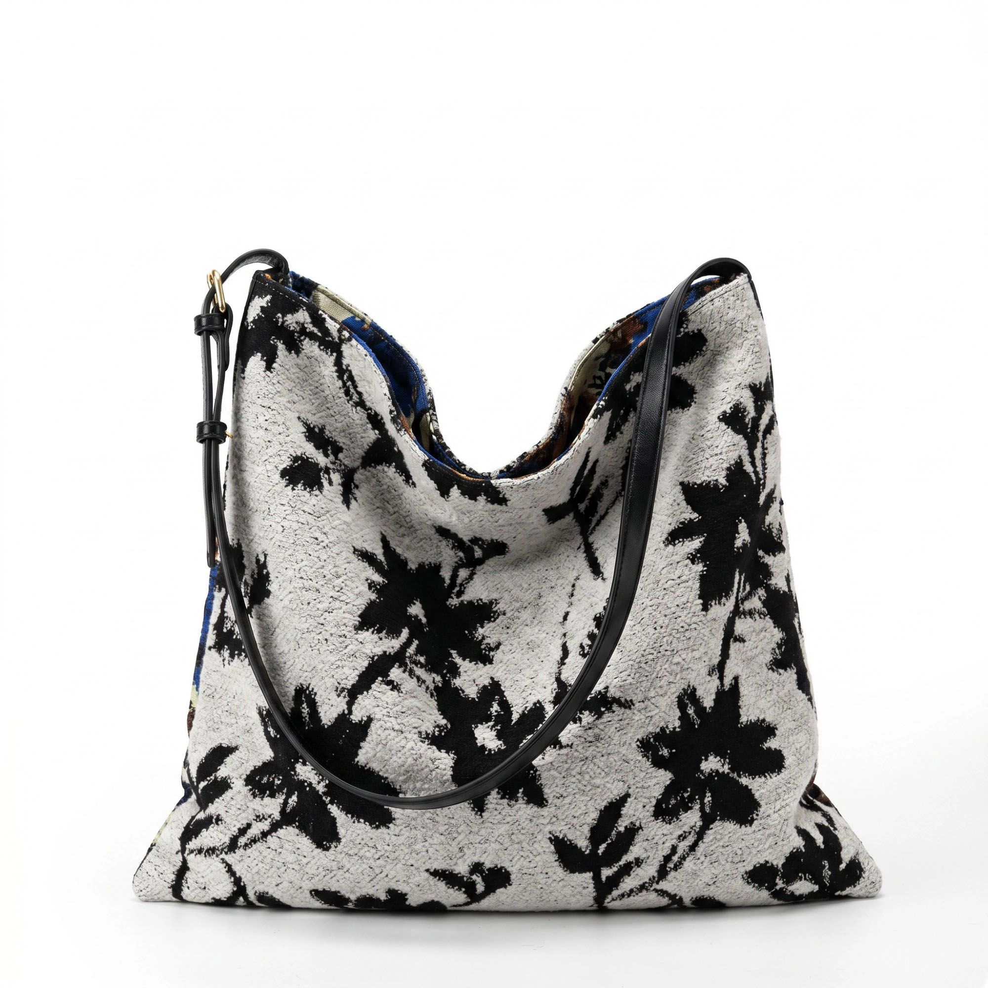 Alilang Women's Oversized Printed Hobo Shoulder Bag with Adjustable Strap