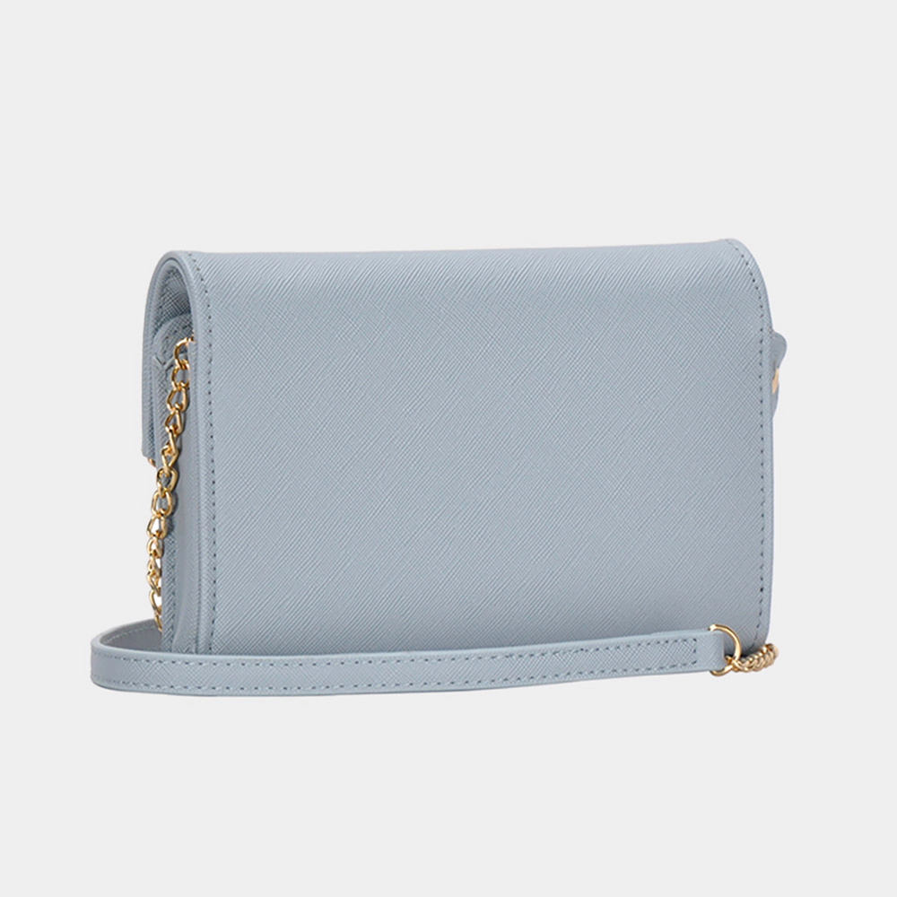 FASHNZFAB Envelope Wallet on Chain Wristlet Clutch Crossbody Bag