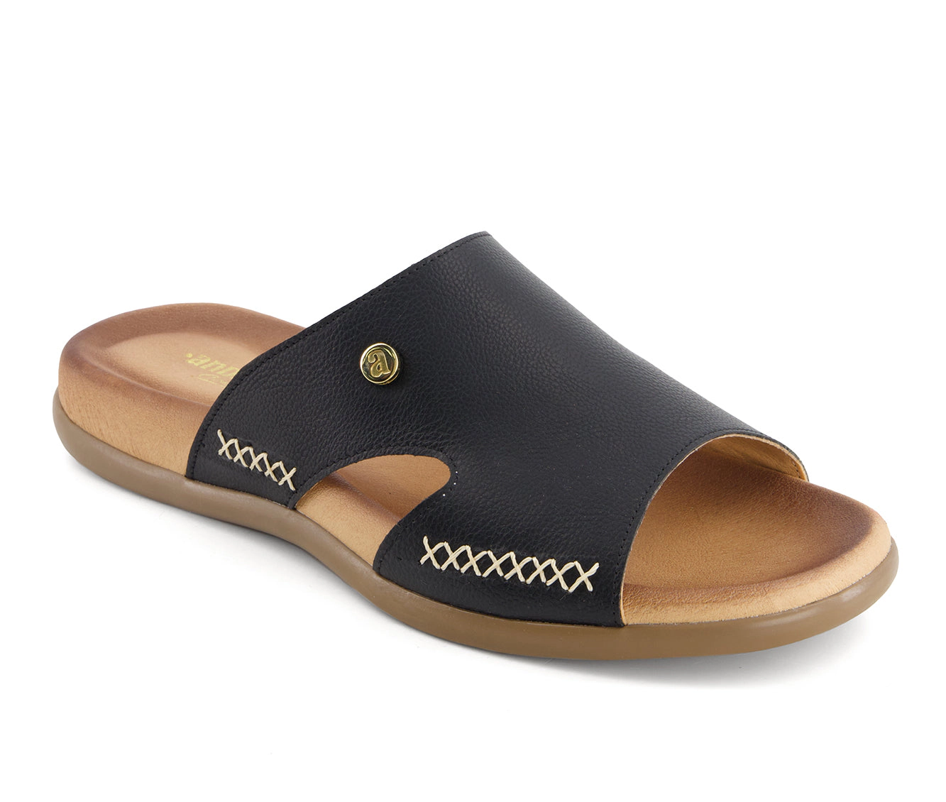 Andrea Womens Slip On Sandals