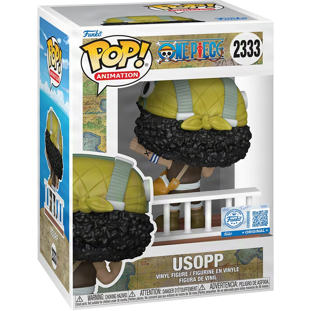 Funko Pop! One Piece Straw Hat Pirates: Usopp #2333