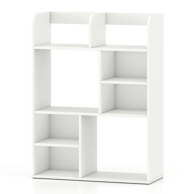 Hivvago Desktop Display Rack with 8 Open Cubes for Home Office