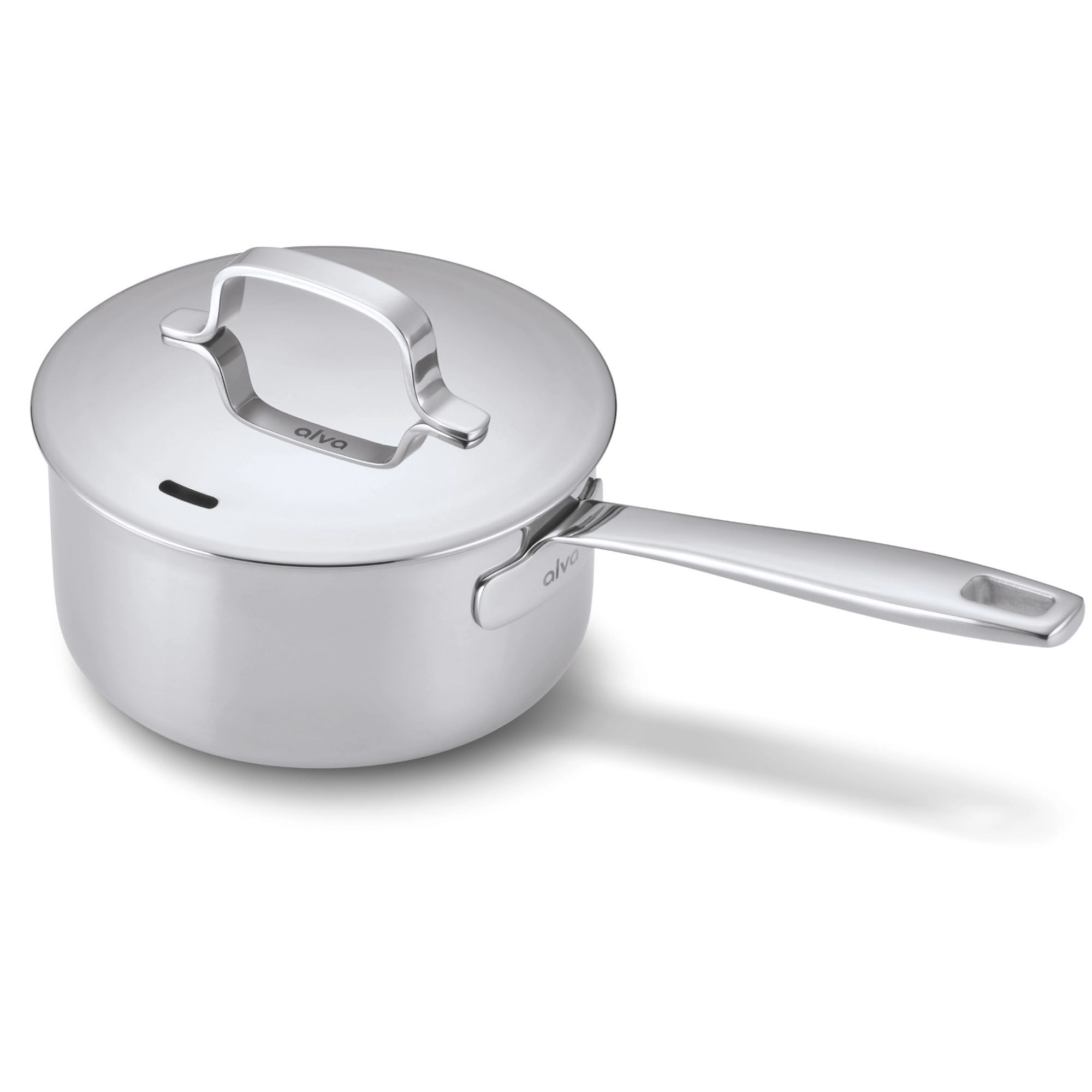 Alva Maestro 5-Ply 18/10 Stainless Steel Saucepan with Lid