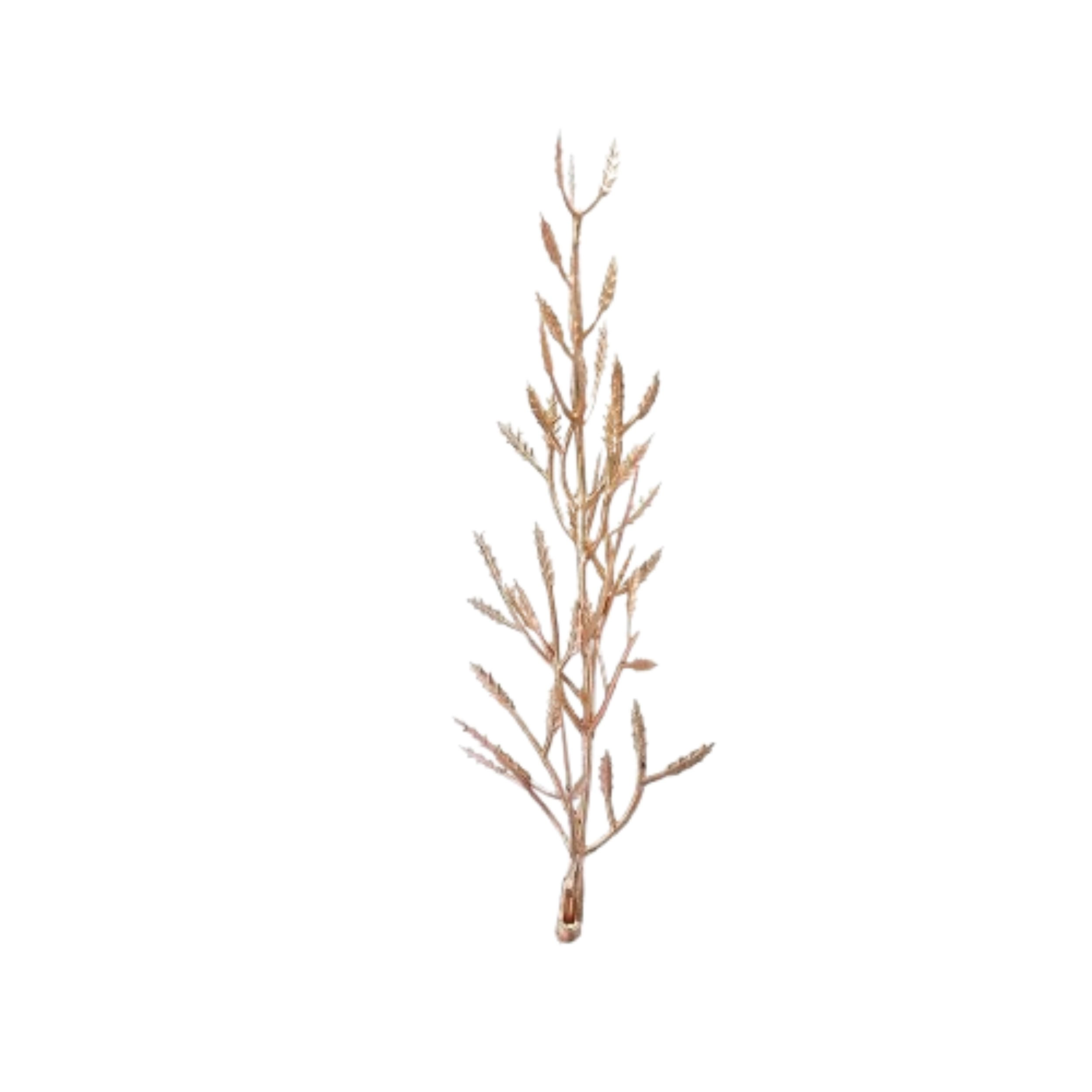 Home Collection Pack of 25 6-Inch Metallic Artificial Fern Stems