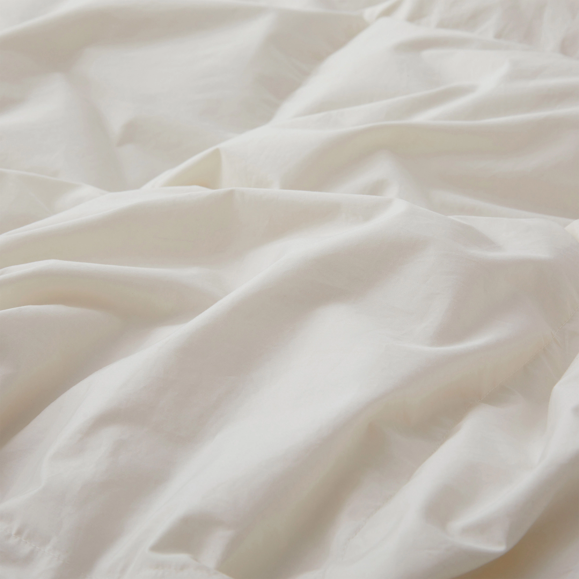 Unikome 800 Fill Power Down Comforter Insert, 100% Organic Cotton Cover Luxury Duvet Bedding