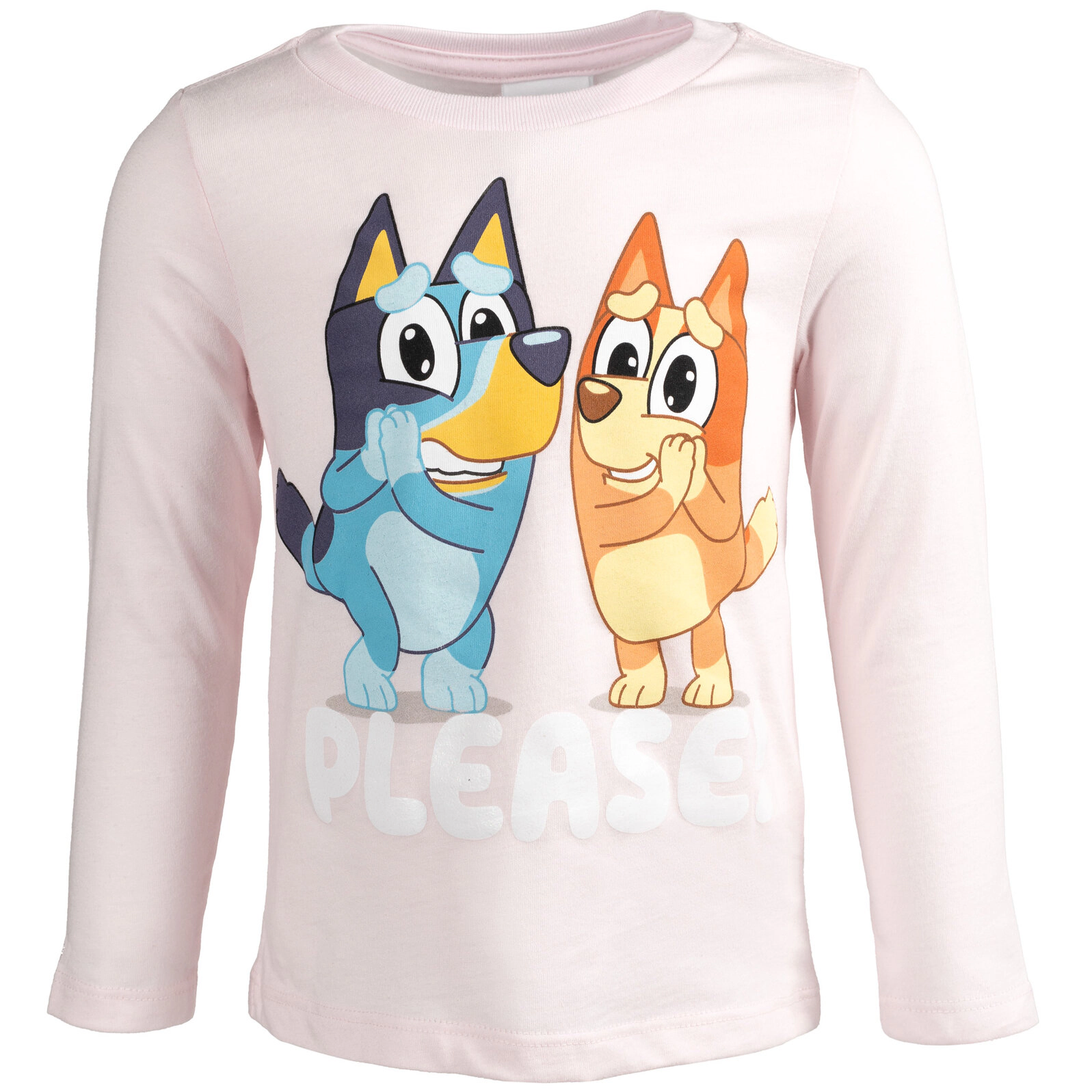 Bluey Girls' 2-Pack Long Sleeve Tees