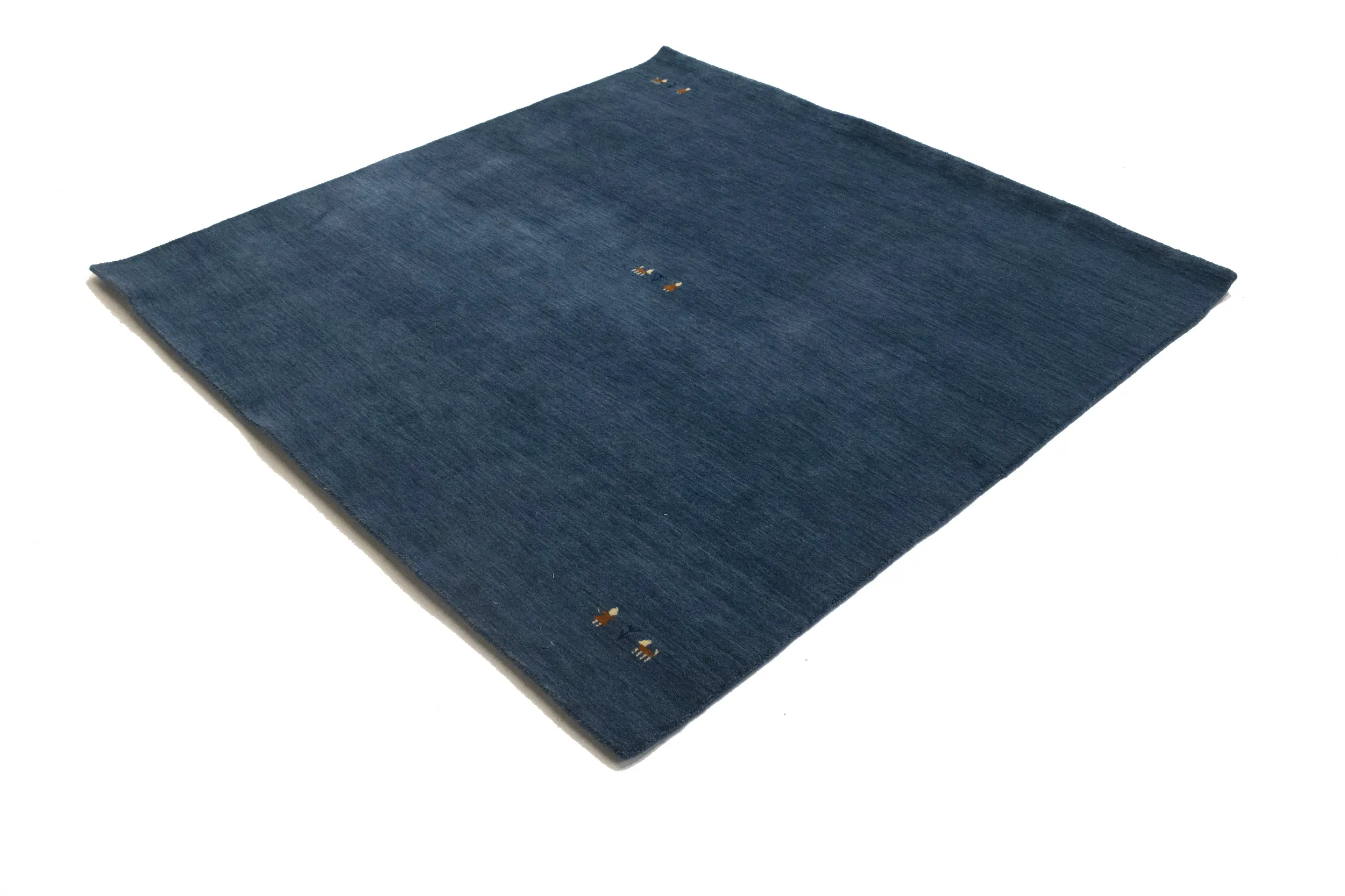 Magic Rugs Steel Blue Tribal 6X6 Gabbeh Modern Square Rug