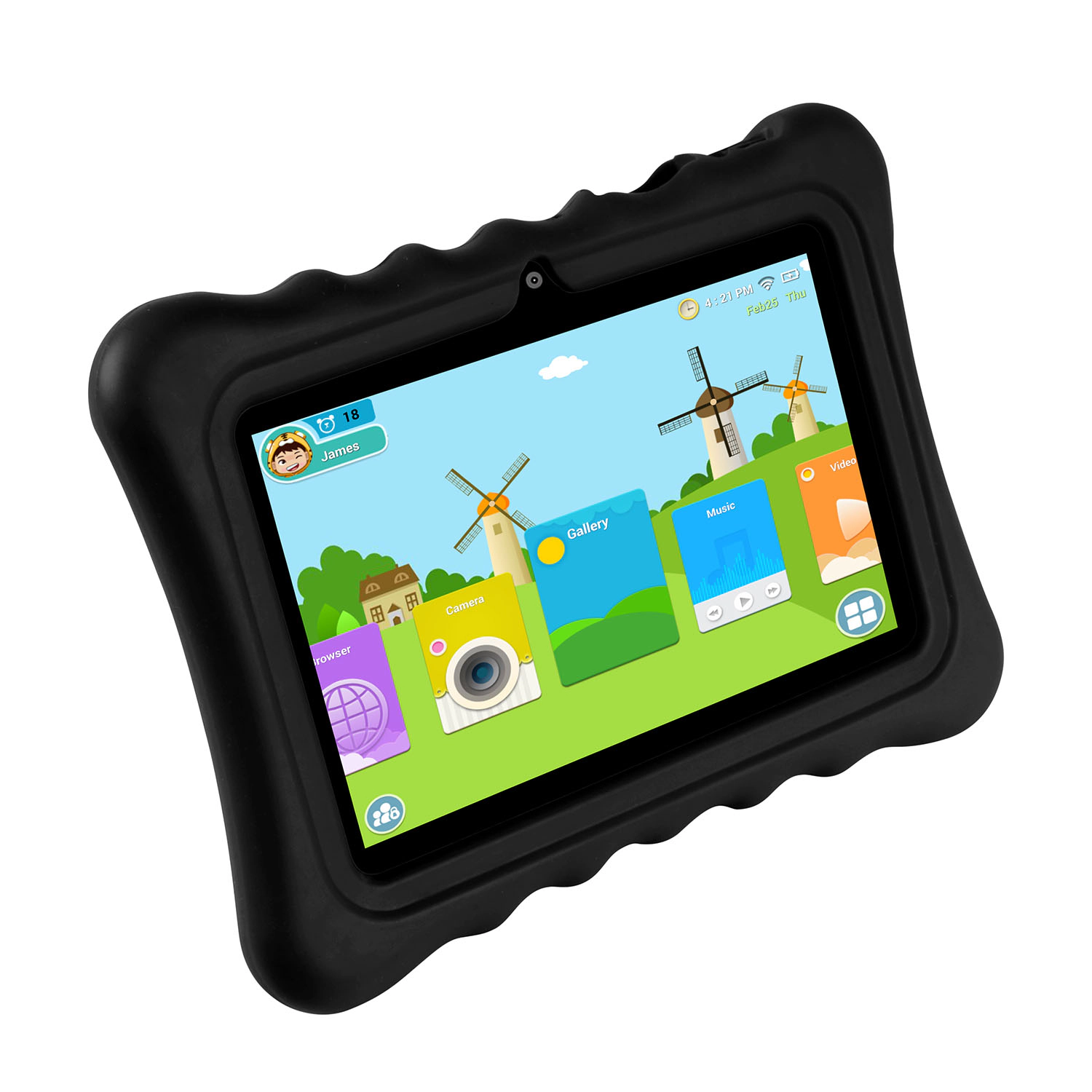 GBruno Shock-Resistant Silicone Case With Stand