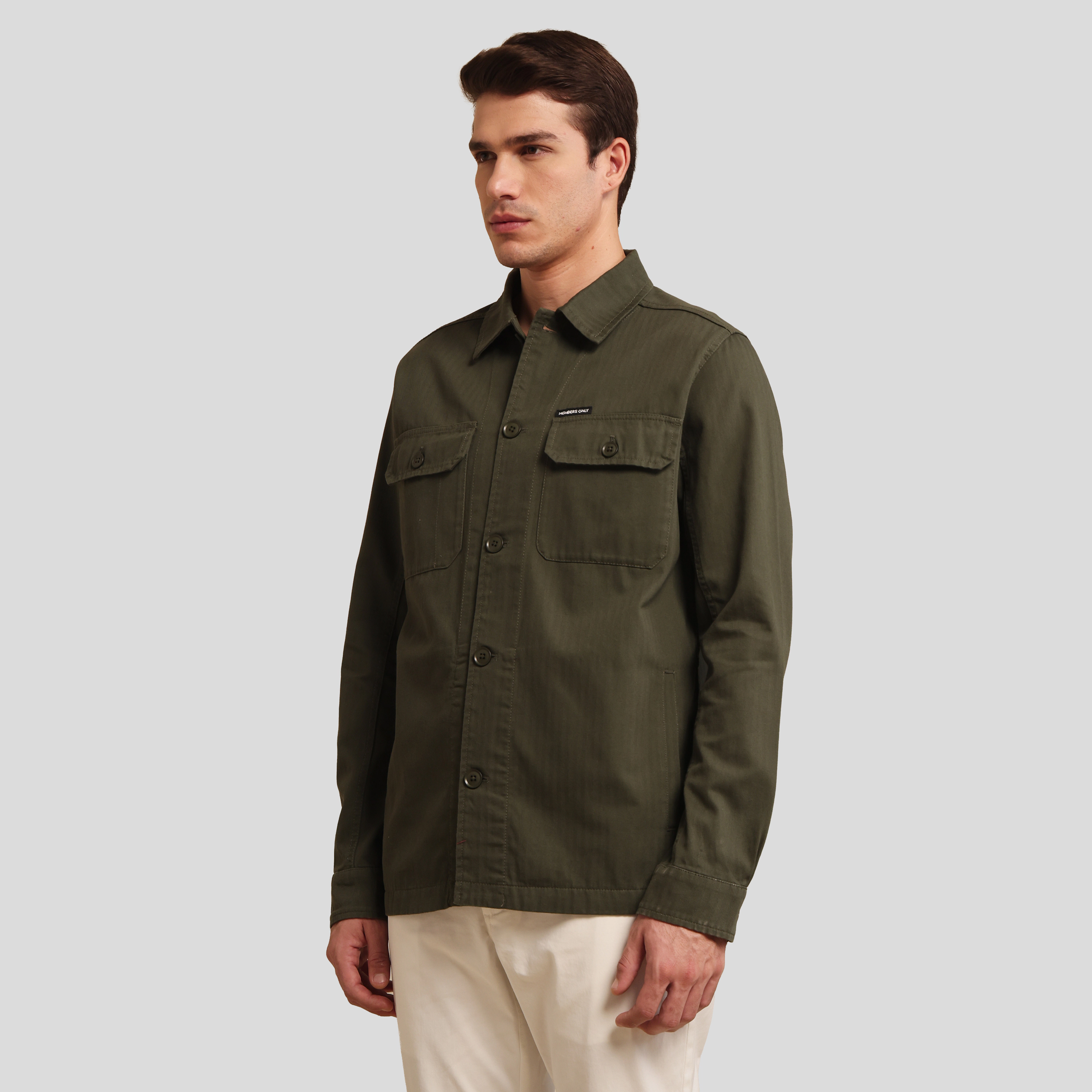 Members Only Men's Shirt Jacket