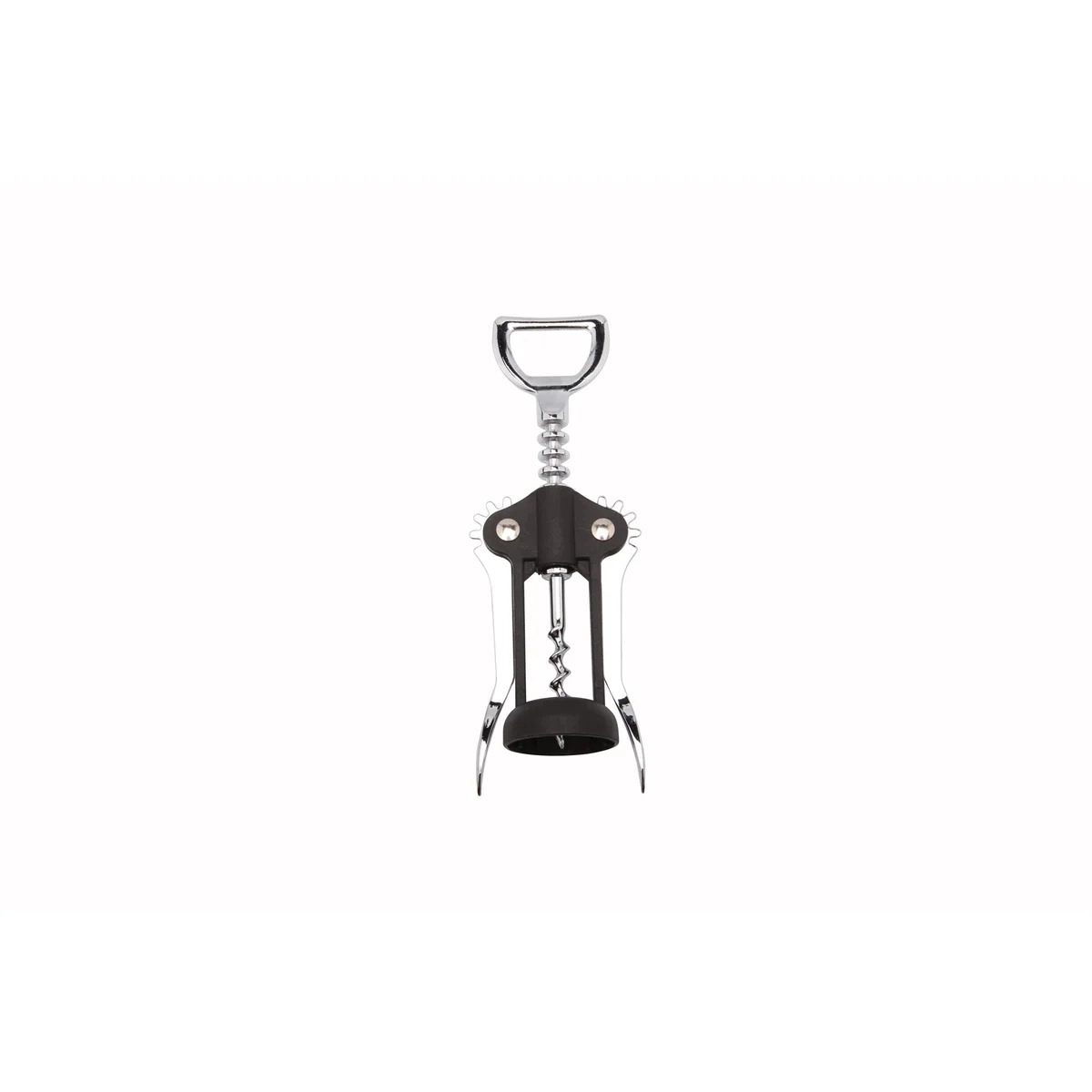 J&V TEXTILES Stainless Steel Wing Corkscrew Wine Bottle Opener, Zinc Alloy, Multifunctional