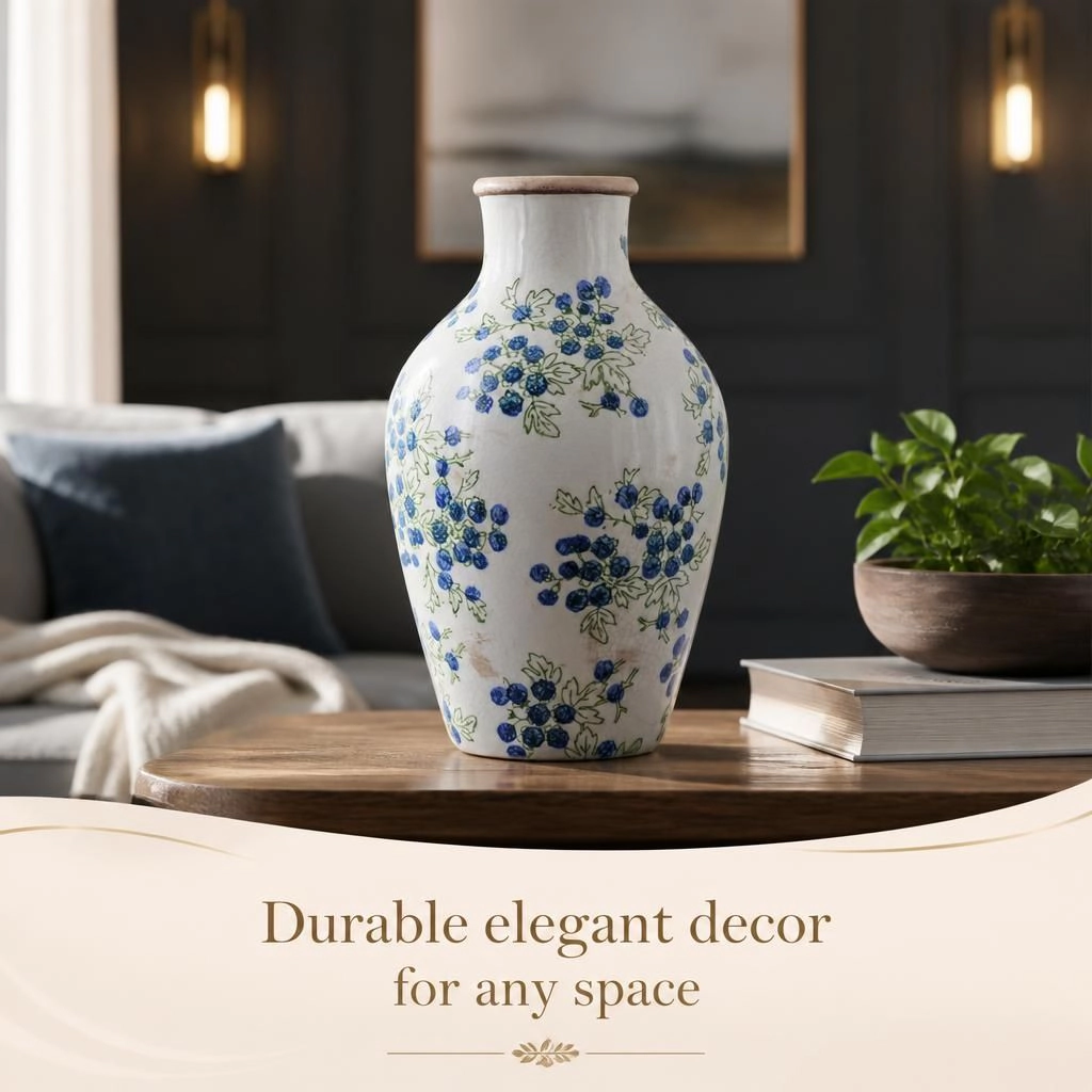 Toemoa Ceramic Decorative Table Vase