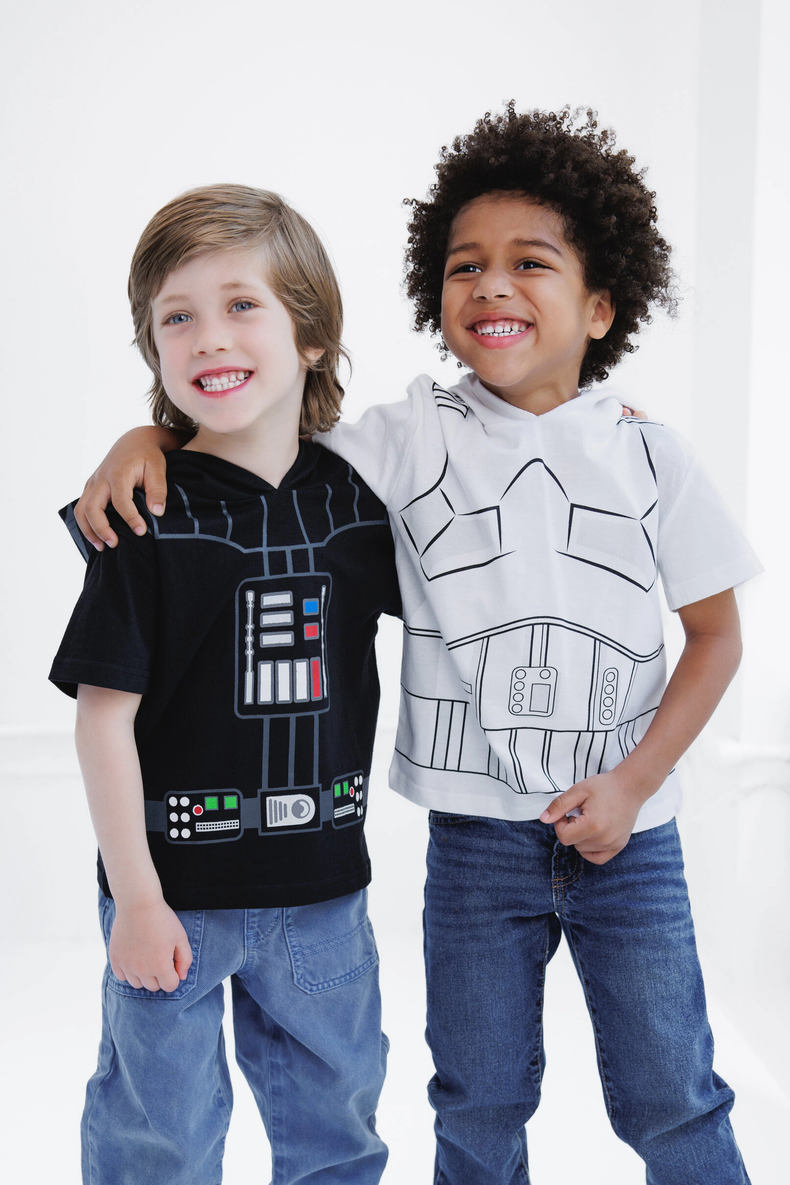 Star Wars Matching Family Cosplay Hooded T-Shirt
